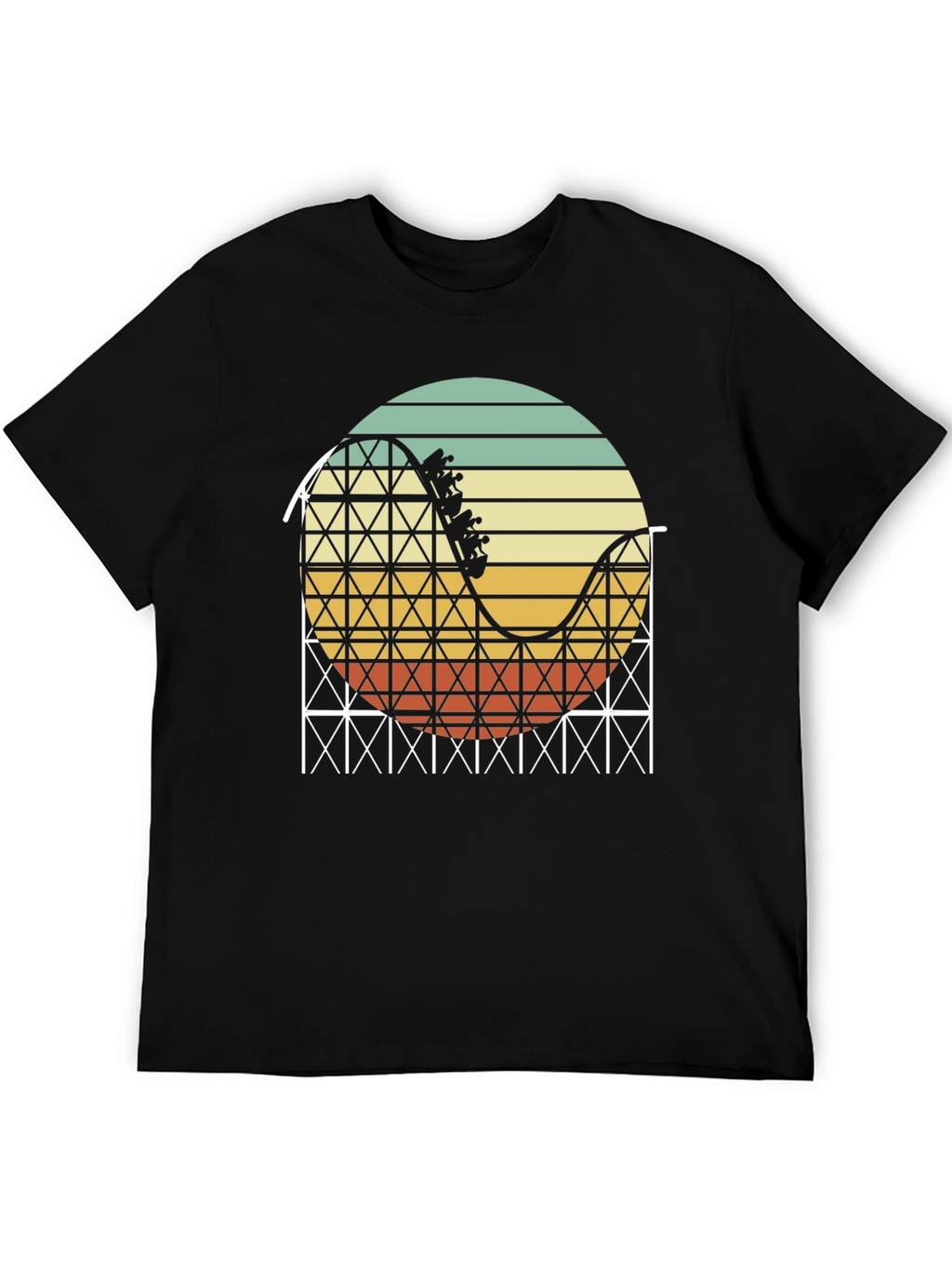 Retro Roller Coaster T-Shirt