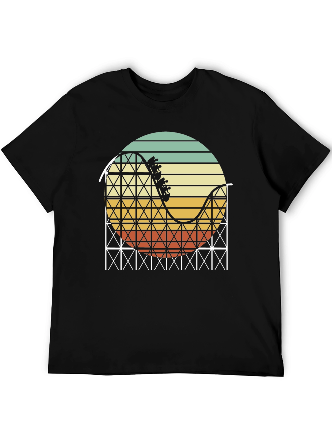 Retro Roller Coaster T-Shirt
