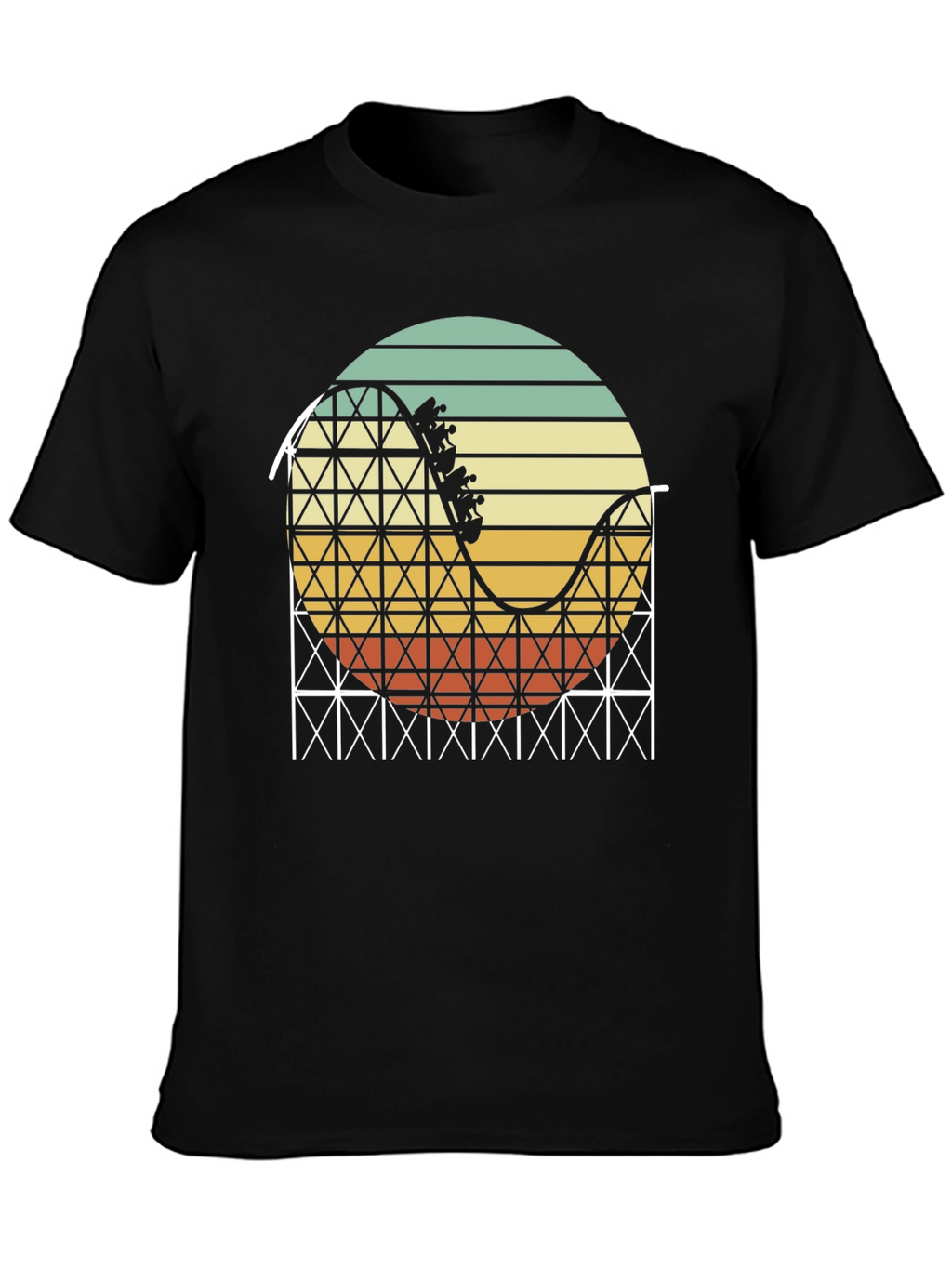 Retro Roller Coaster T-Shirt