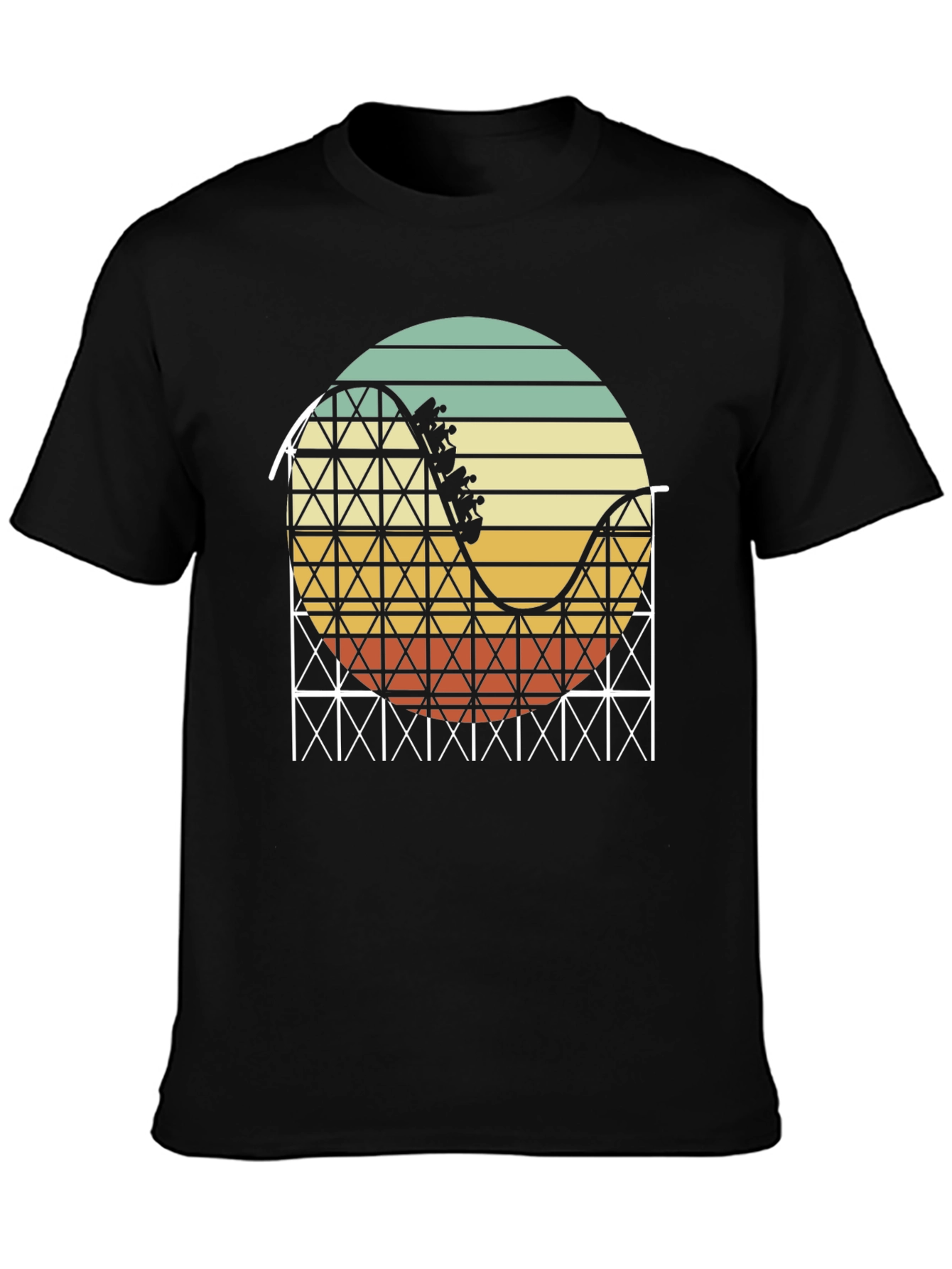 Retro Roller Coaster T-Shirt