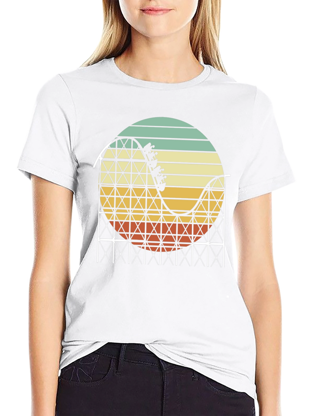 Retro Roller Coaster T-Shirt