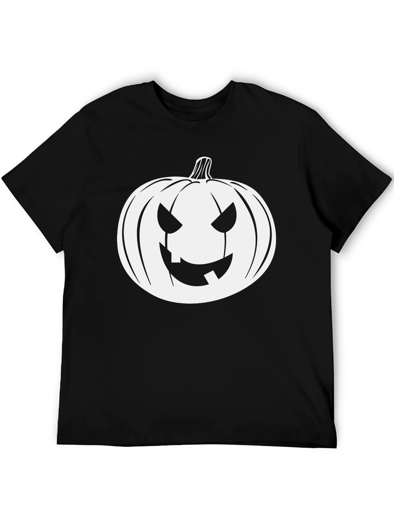 Halloween Pumpkin Graphic Tee - Spooky Season Shirt
