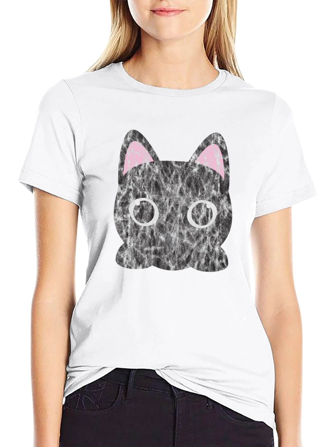 Black Cat Graphic Tee - Unisex Short Sleeve T-Shirt