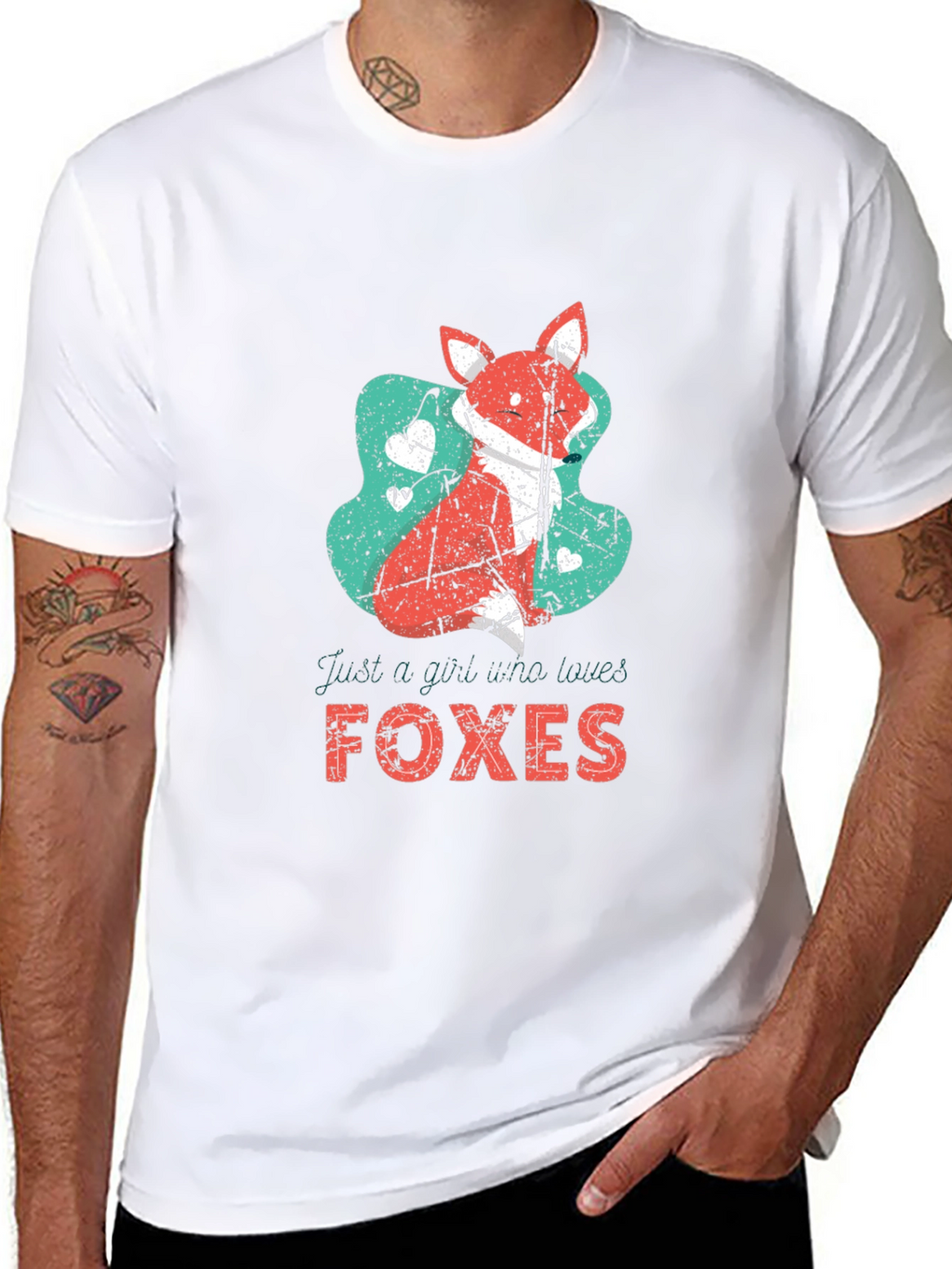 Fox Lover Graphic T-Shirt - Unisex Crew Neck Tee