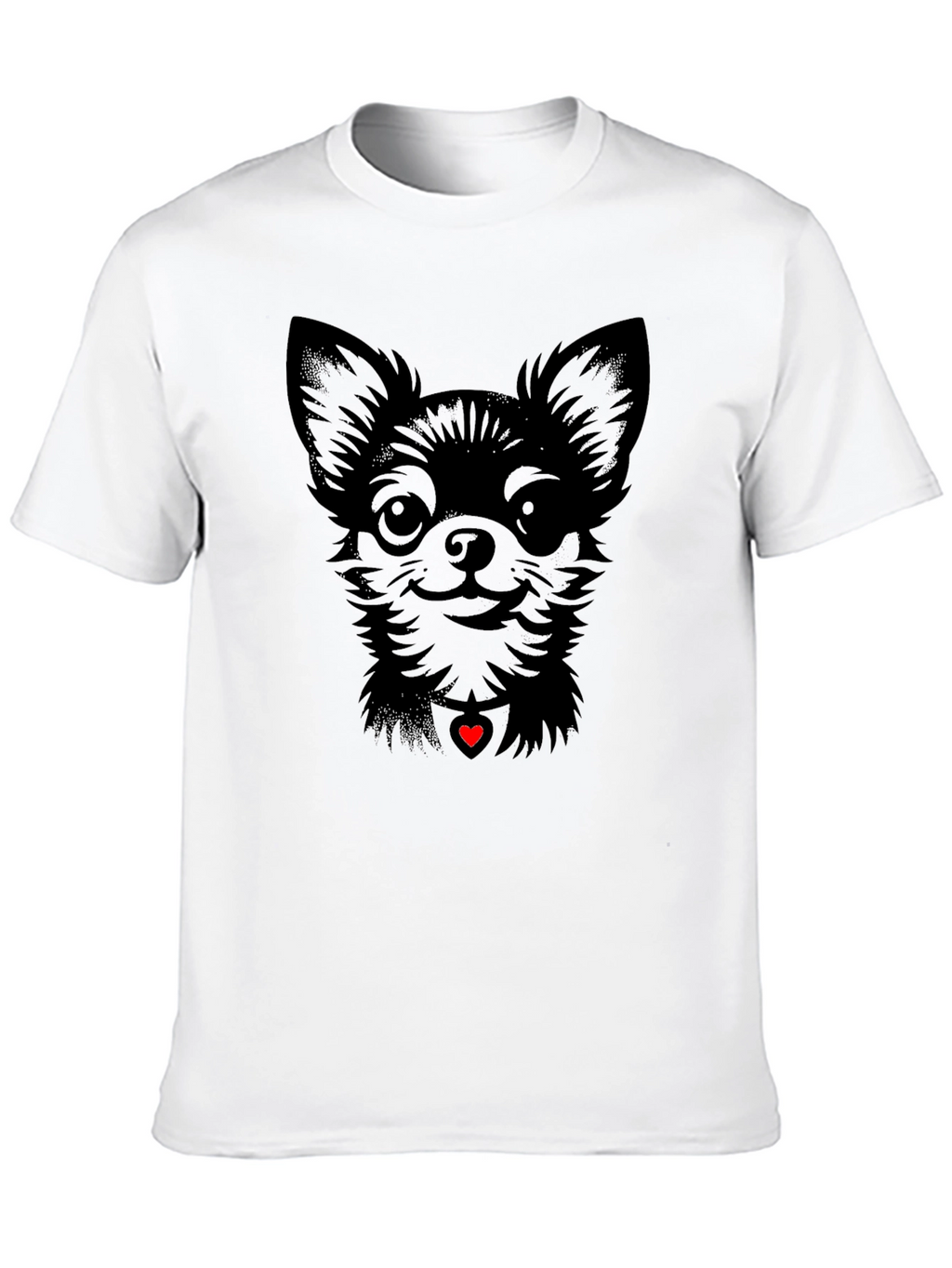 Chihuahua Heart Tee - Cute Dog Lovers Shirt