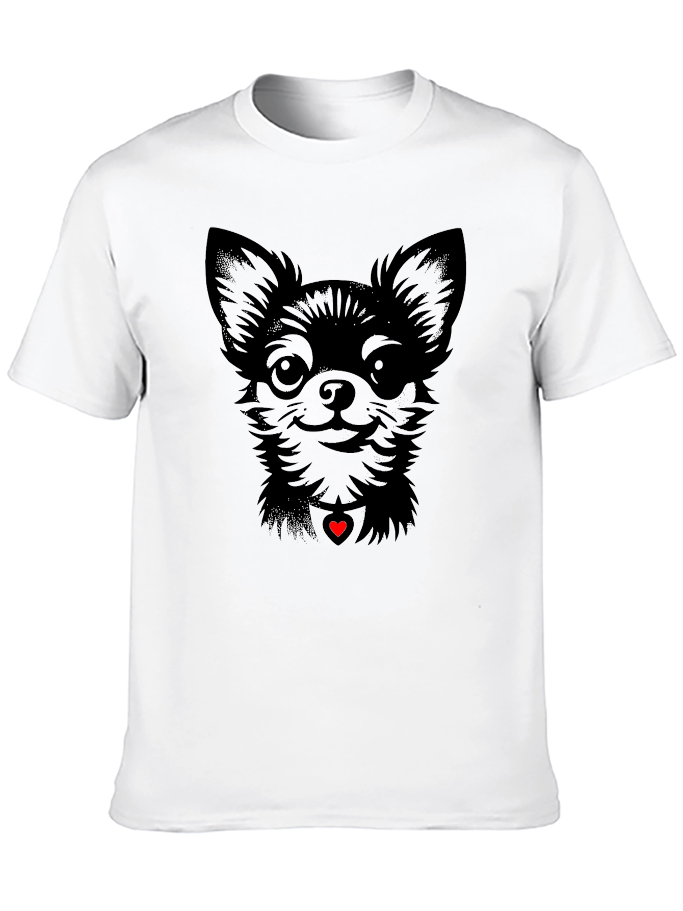 Chihuahua Heart Tee - Cute Dog Lovers Shirt