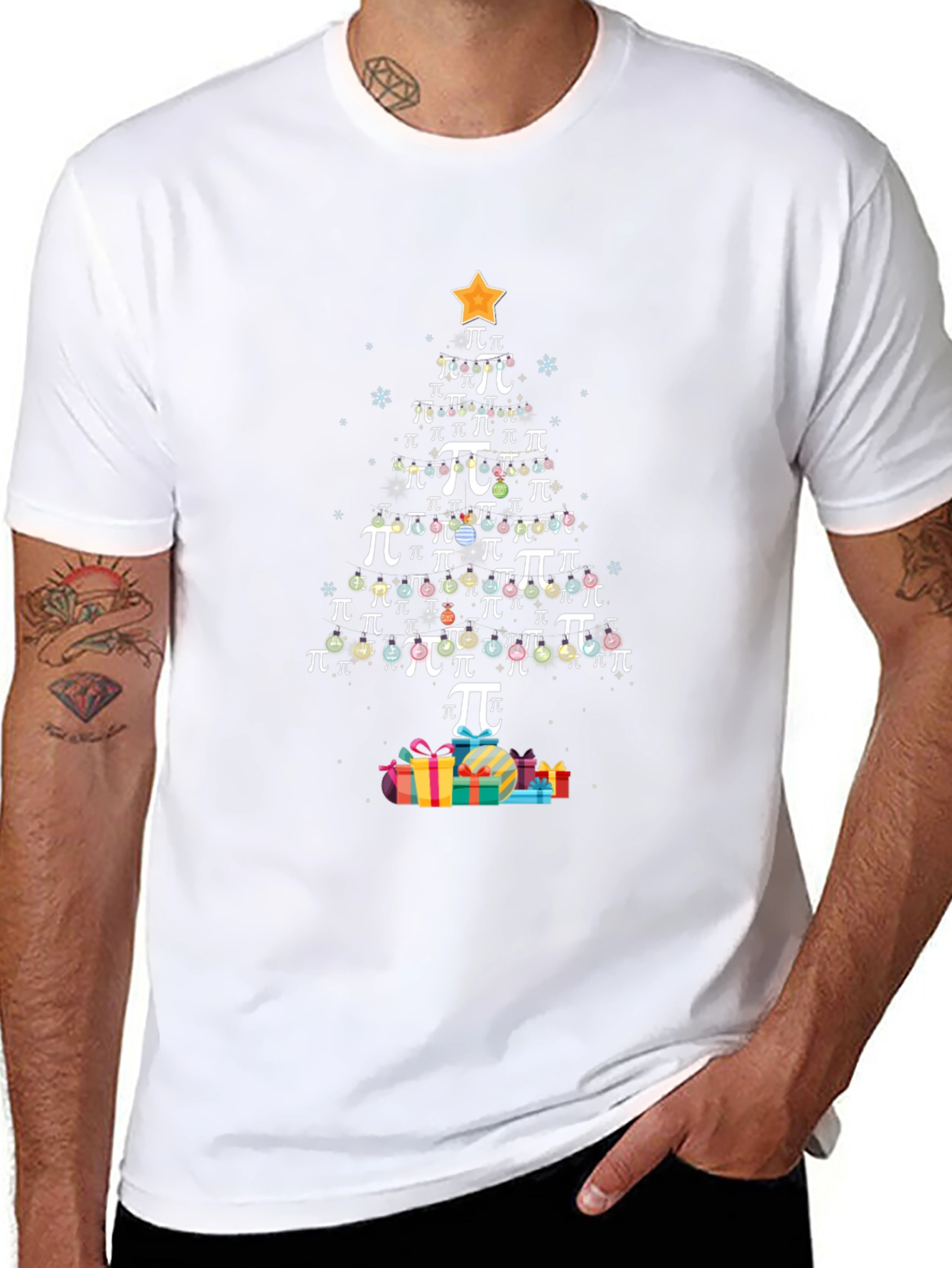 Pi Christmas Tree T-Shirt