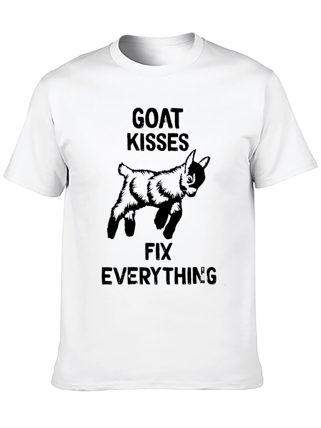 Goat Kisses Fix Everything T-Shirt