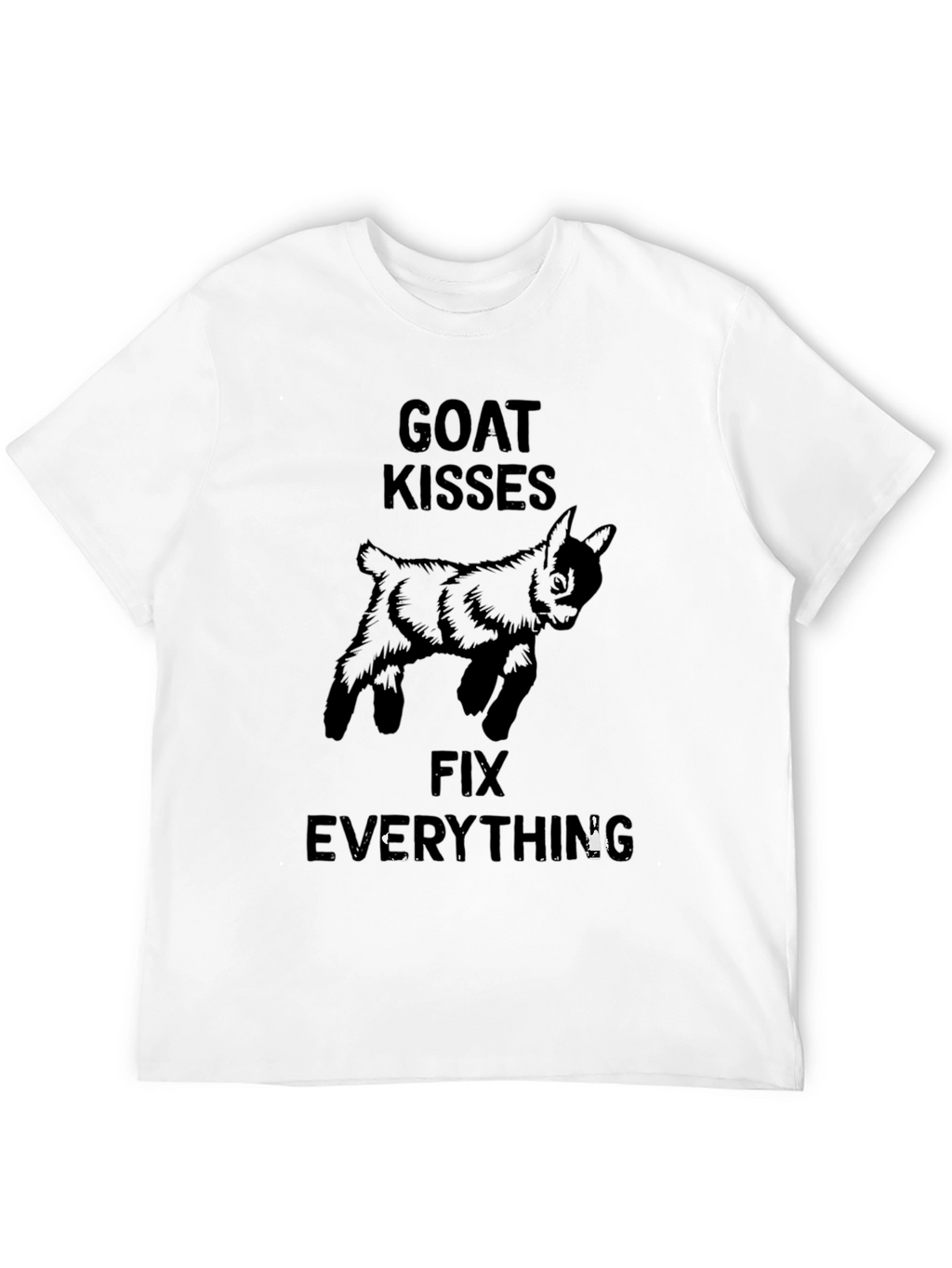 Goat Kisses Fix Everything T-Shirt