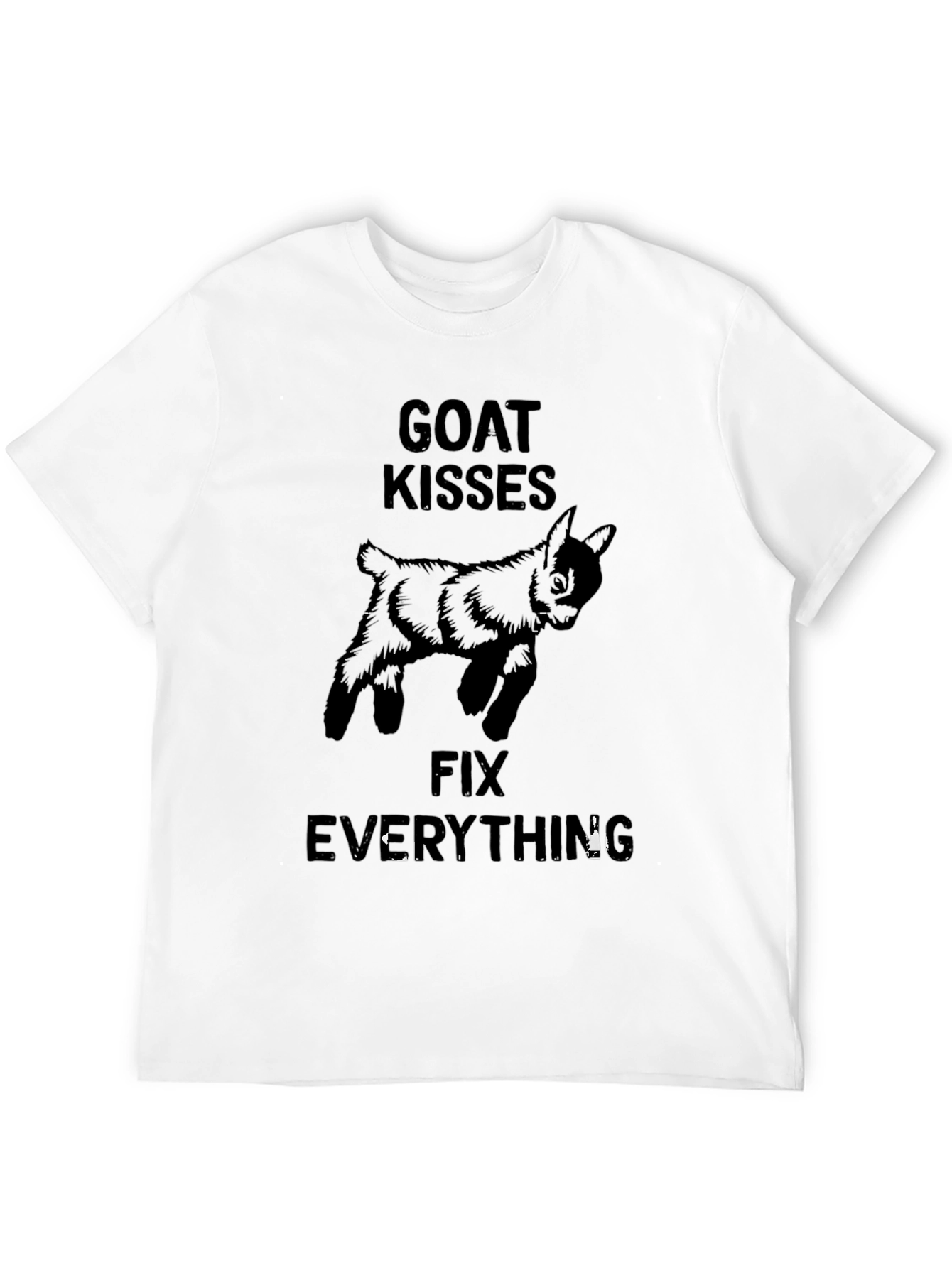 Goat Kisses Fix Everything T-Shirt
