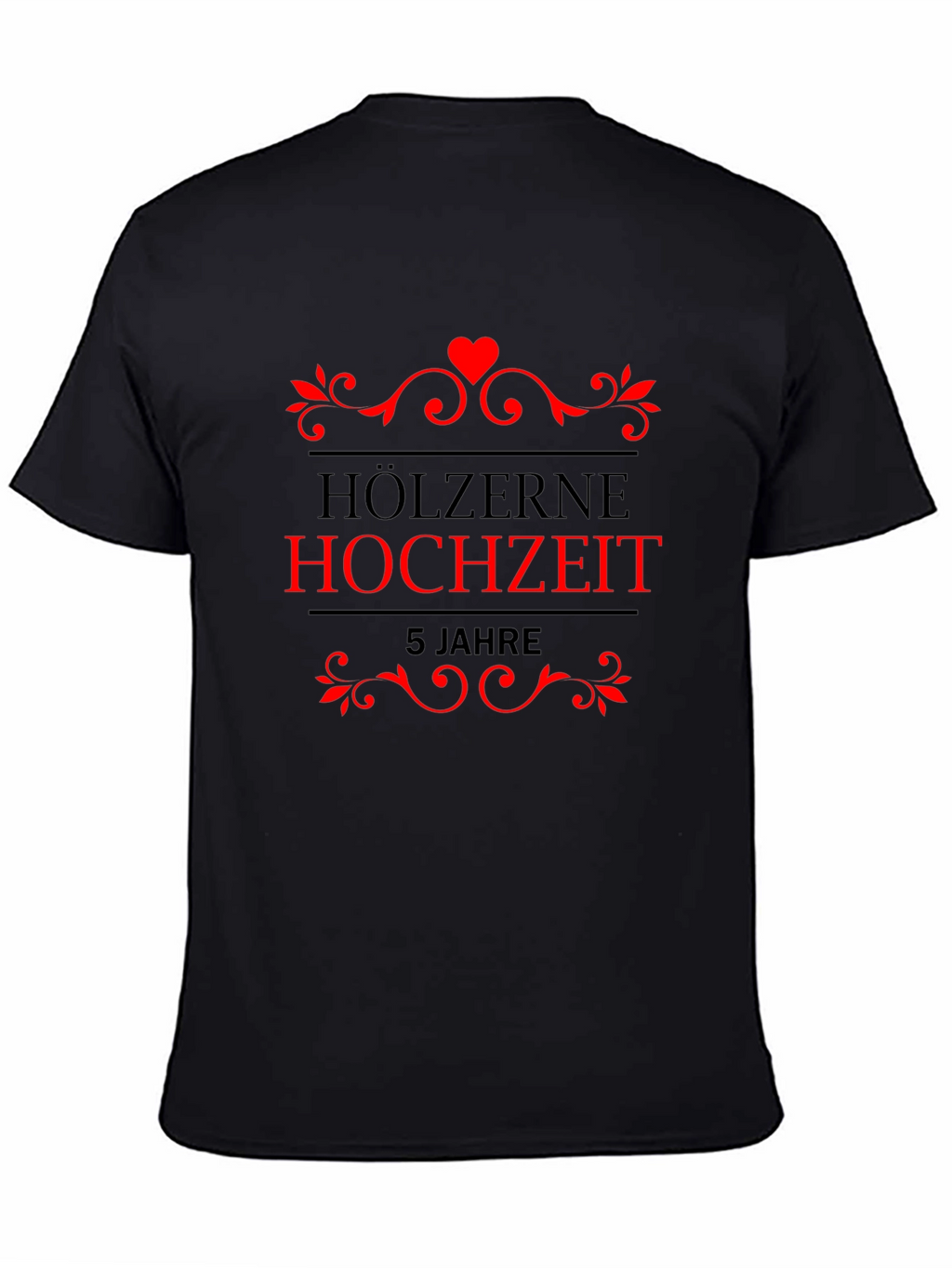 Holzerne Hochzeit 5 Jahre T-Shirt