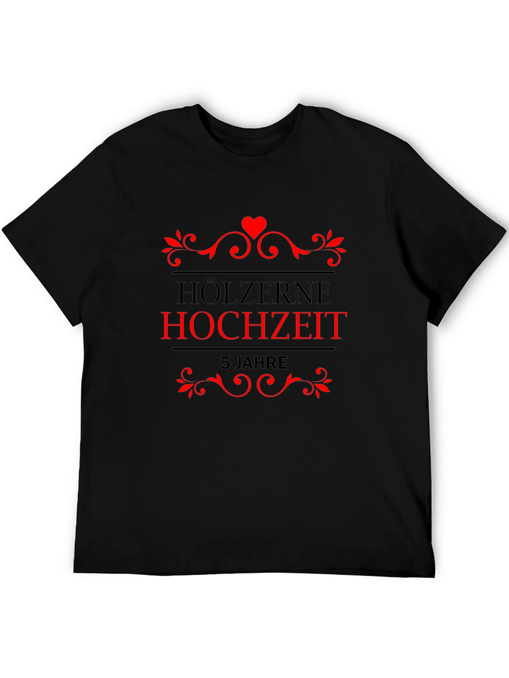 Holzerne Hochzeit 5 Jahre T-Shirt