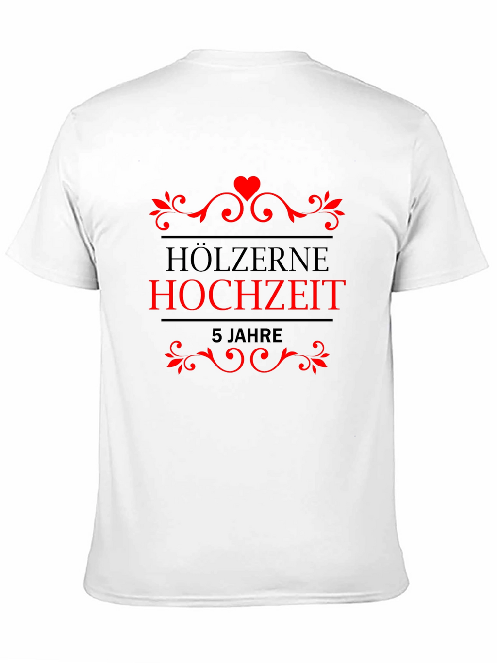 Holzerne Hochzeit 5 Jahre T-Shirt