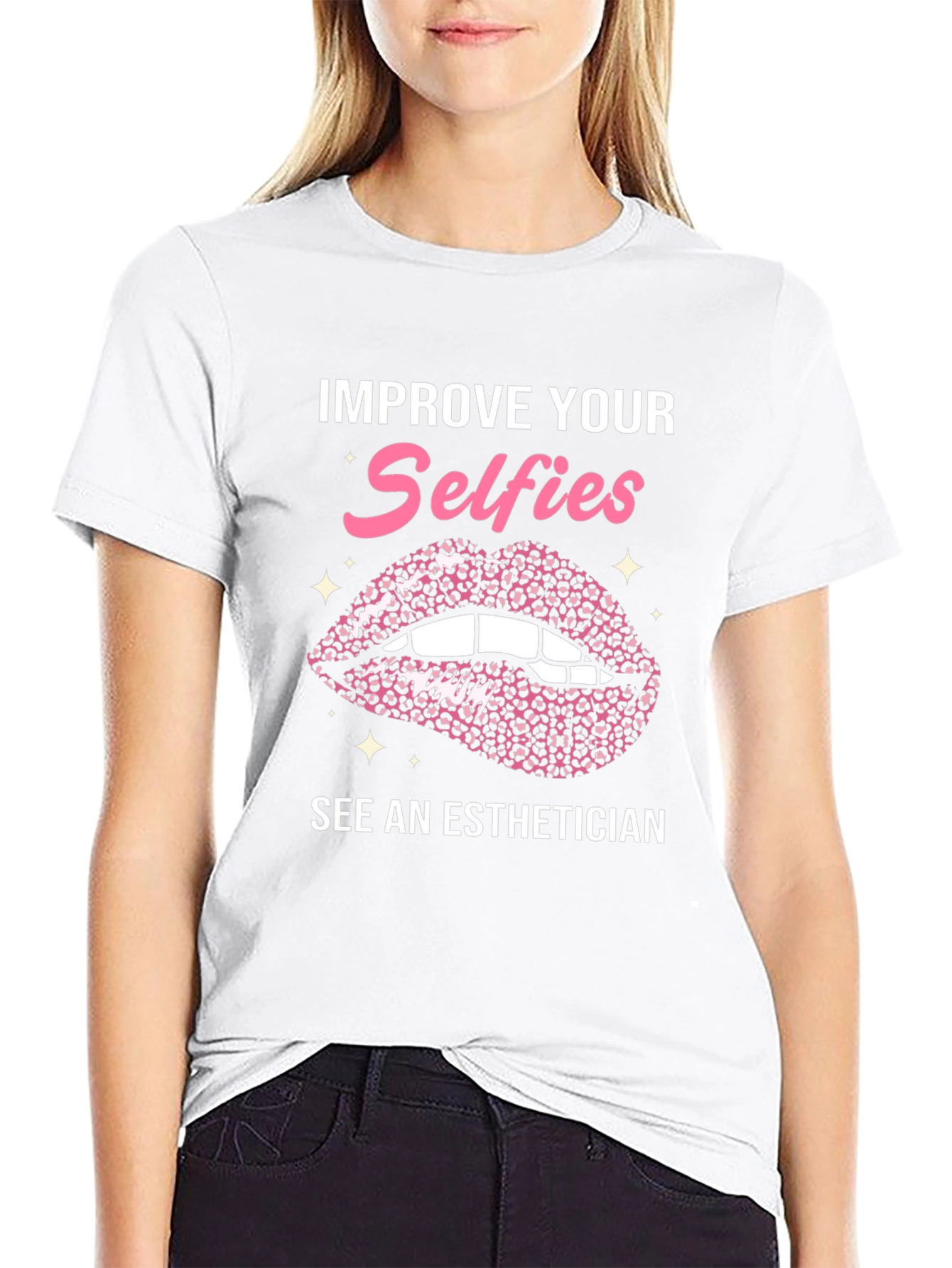 Improve Your Selfies Esthetician Graphic Tee