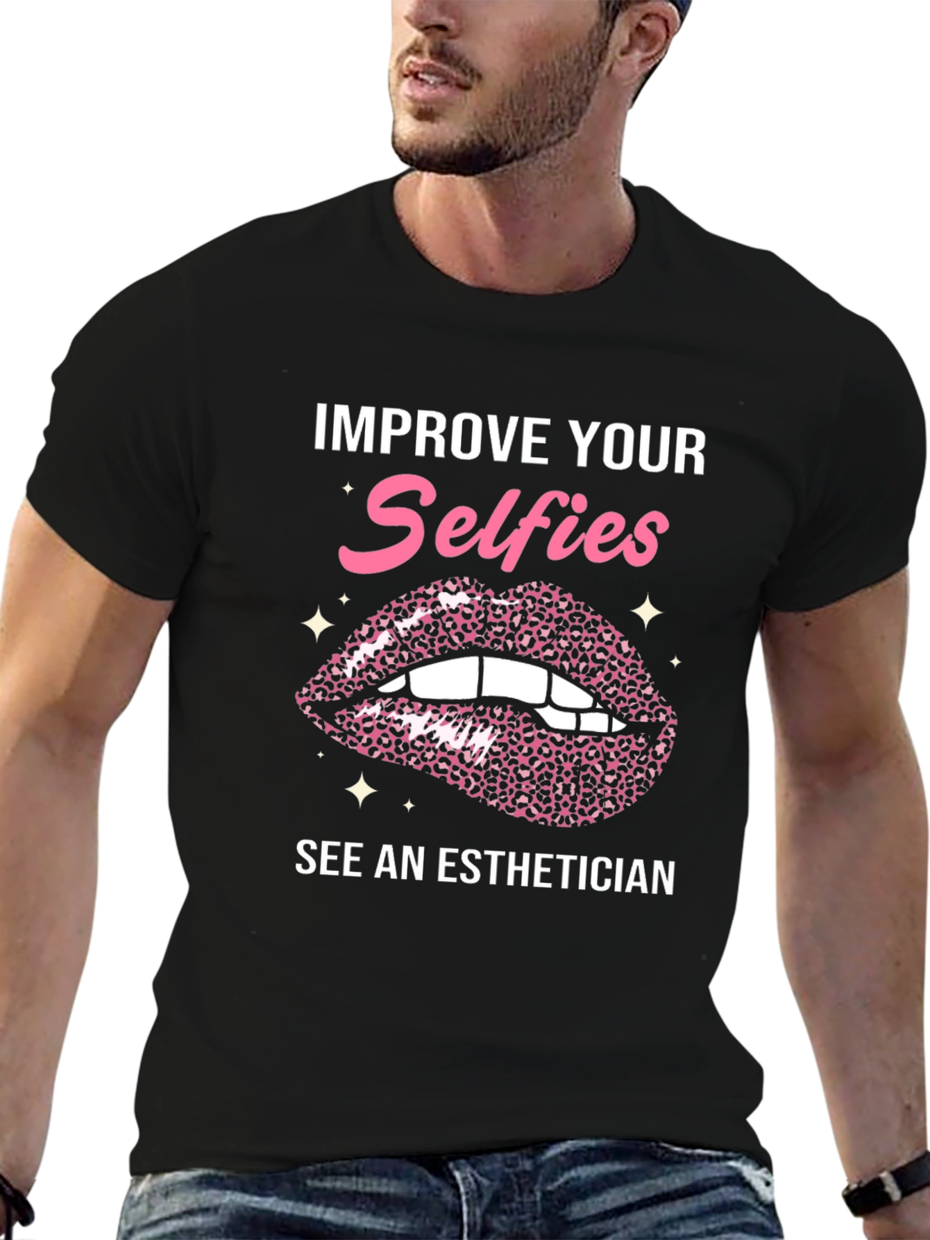 Improve Your Selfies Esthetician Graphic Tee