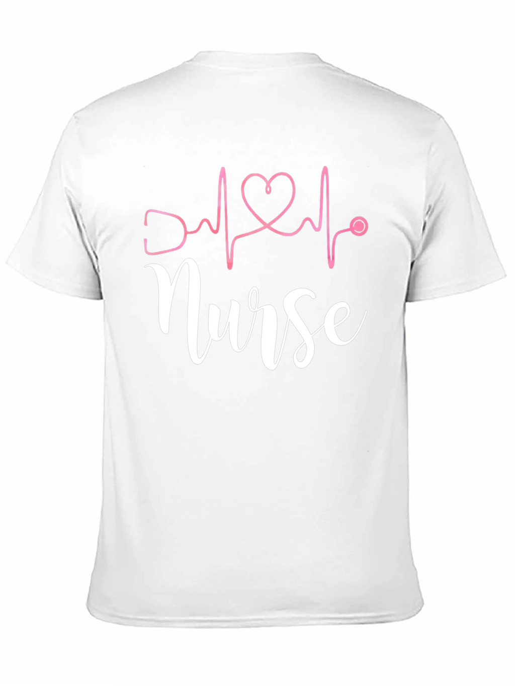 Nurse Heartbeat T-Shirt - Black