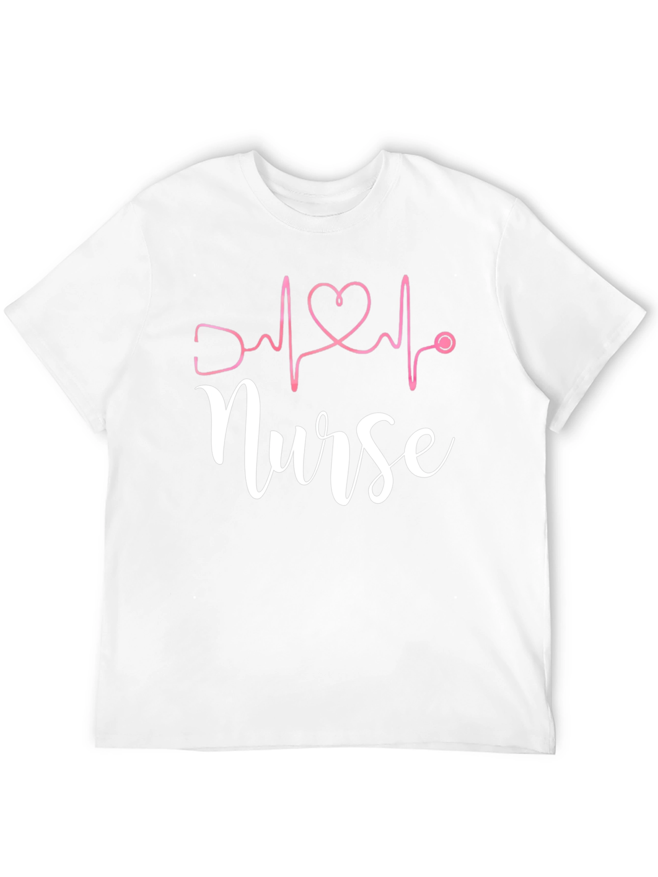 Nurse Heartbeat T-Shirt - Black