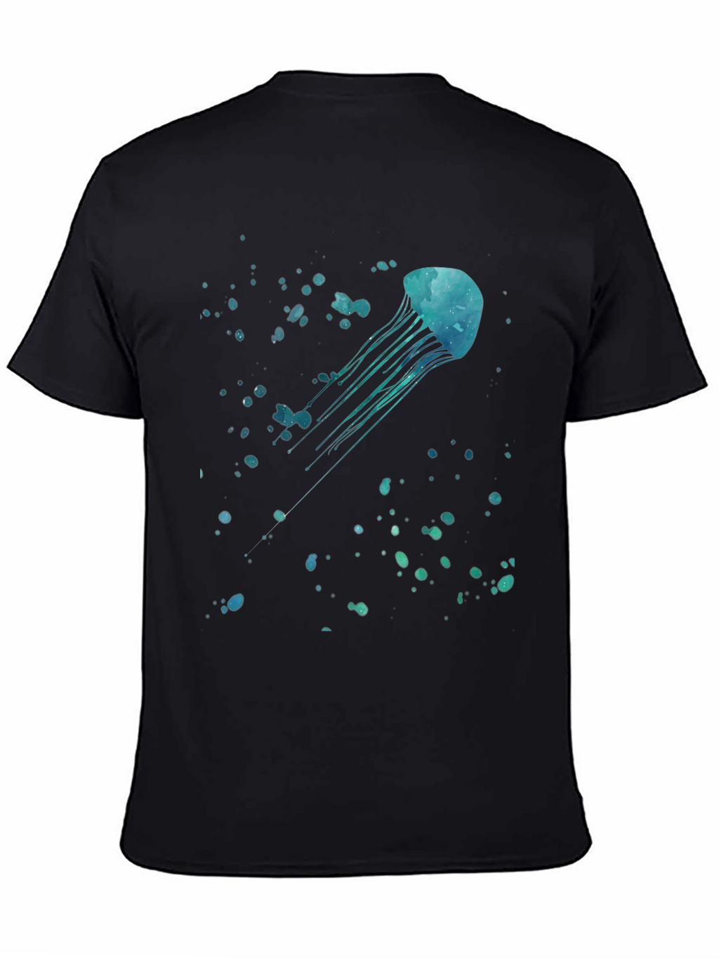 Jellyfish Graphic Black T-Shirt