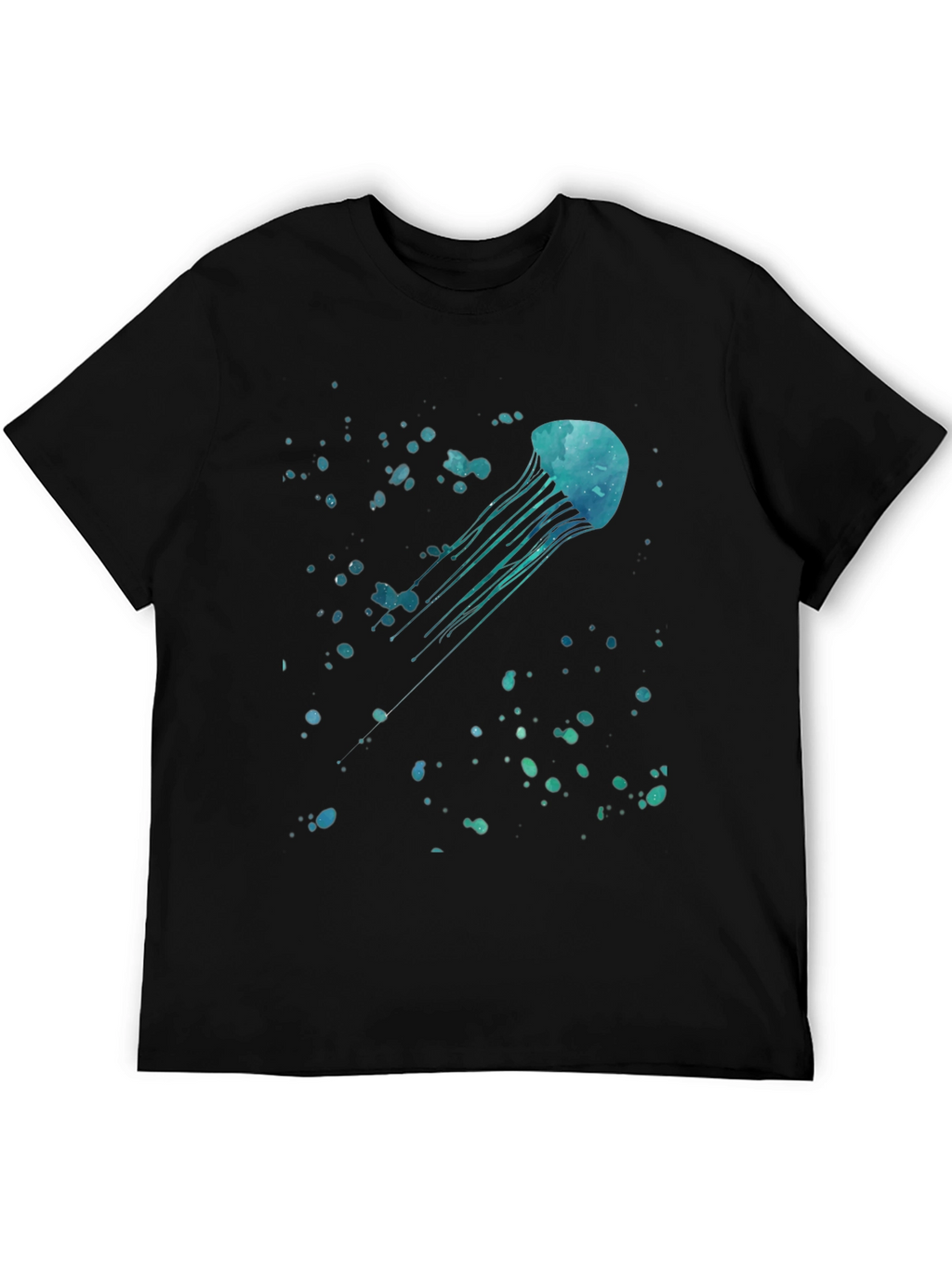Jellyfish Graphic Black T-Shirt