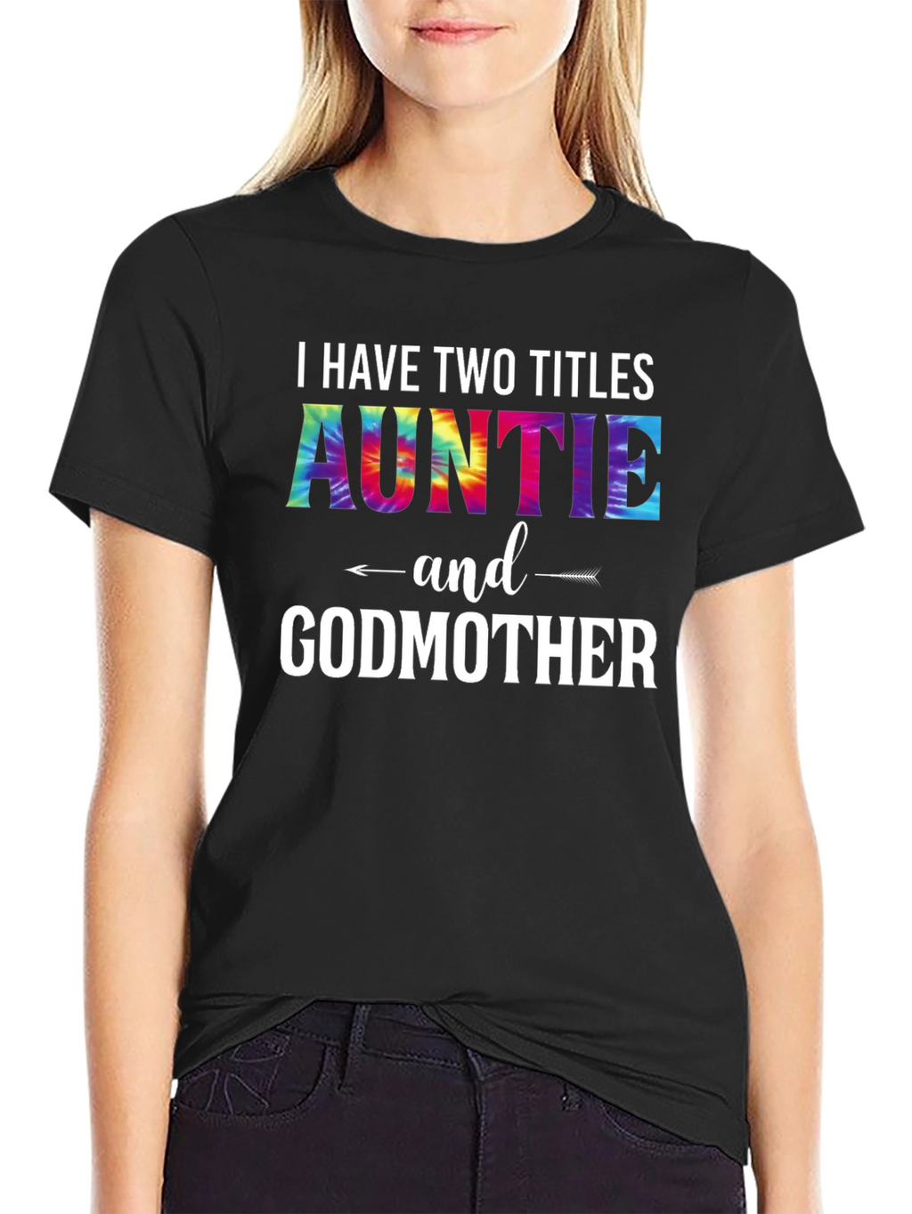 Auntie & Godmother T-Shirt - Two Titles Tee