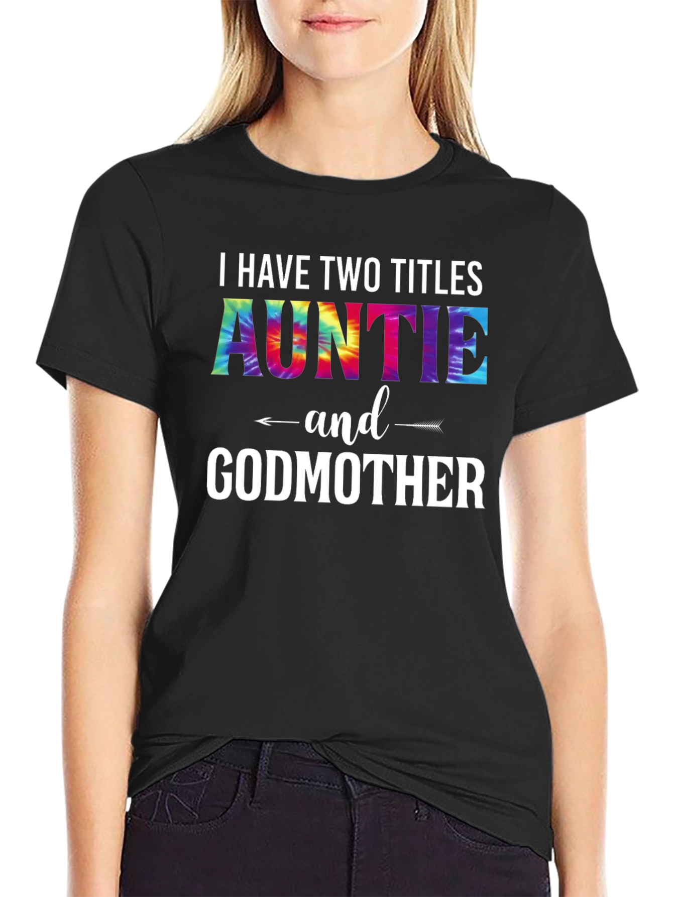 Auntie & Godmother T-Shirt - Two Titles Tee