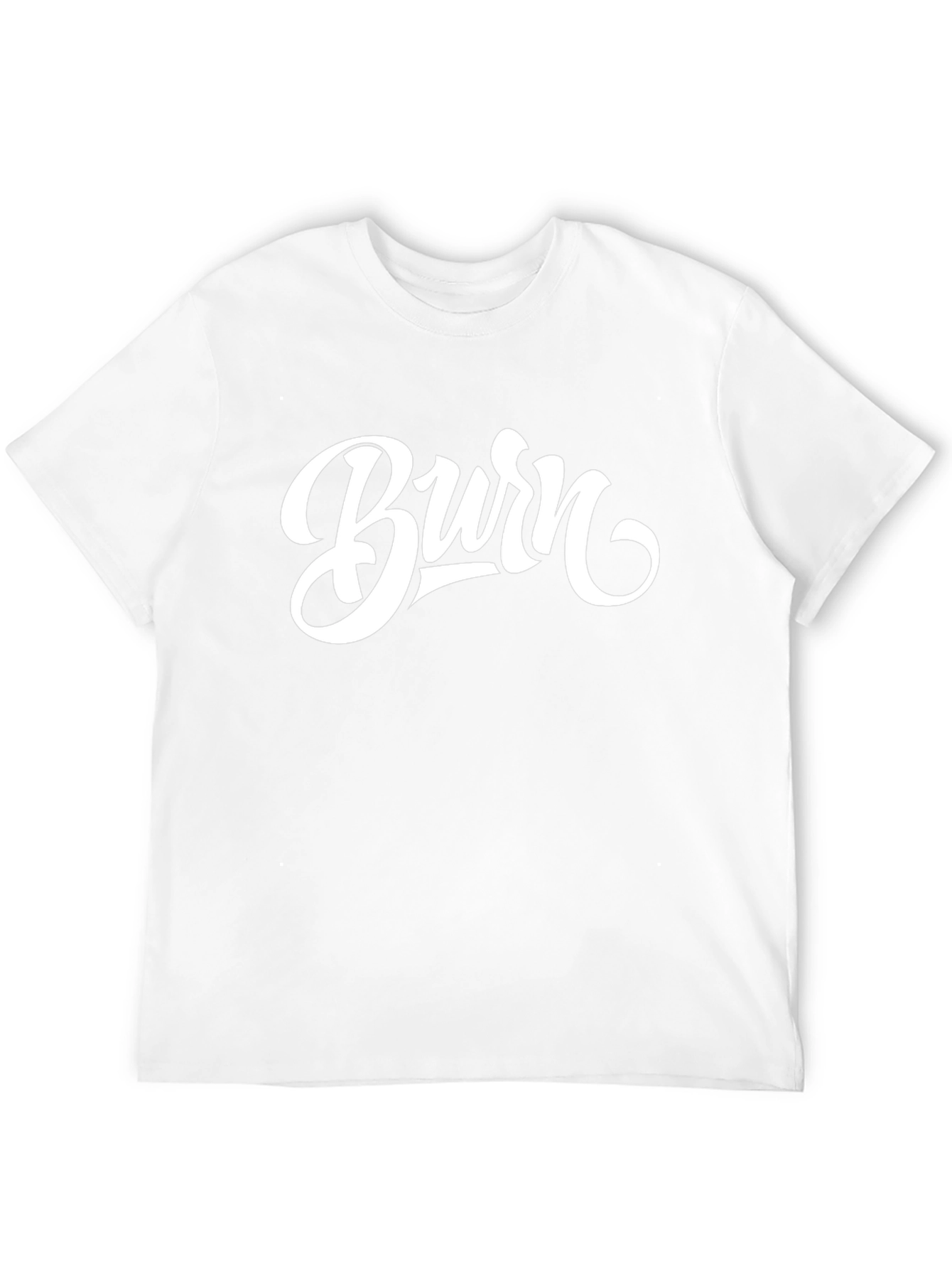Burn Graphic Tee - Stylish Black T-Shirt