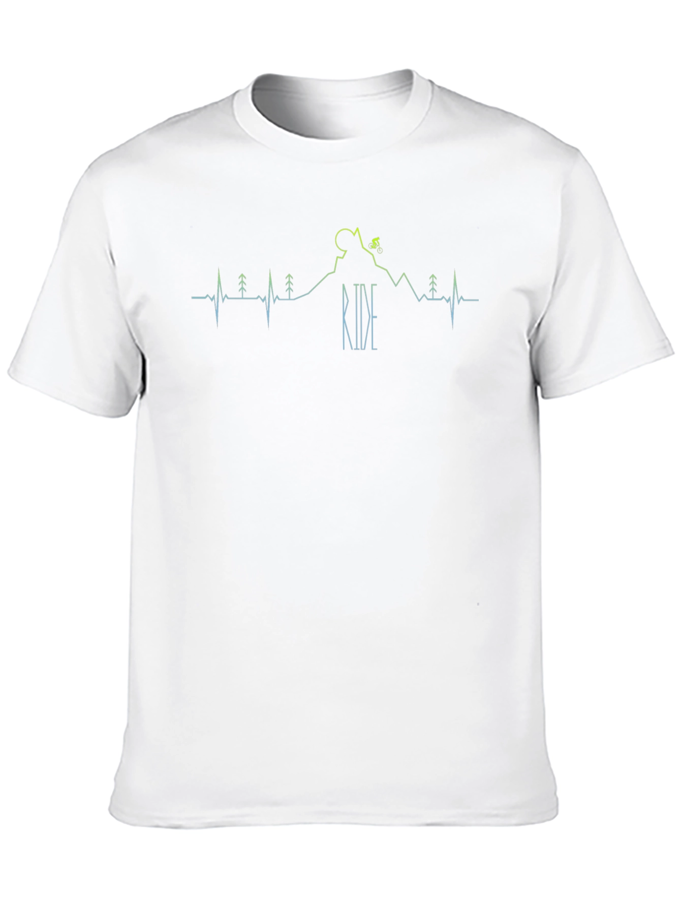 Ride Mountain Bike Black T-Shirt