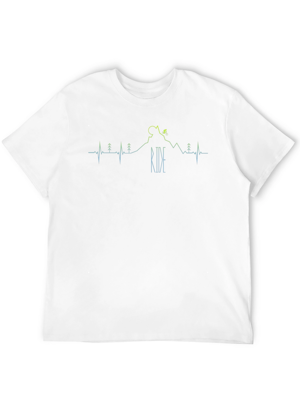 Ride Mountain Bike Black T-Shirt