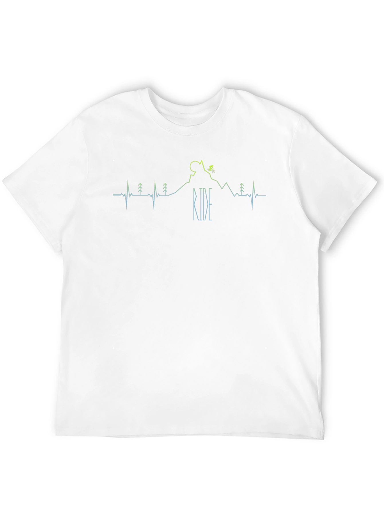 Ride Mountain Bike Black T-Shirt