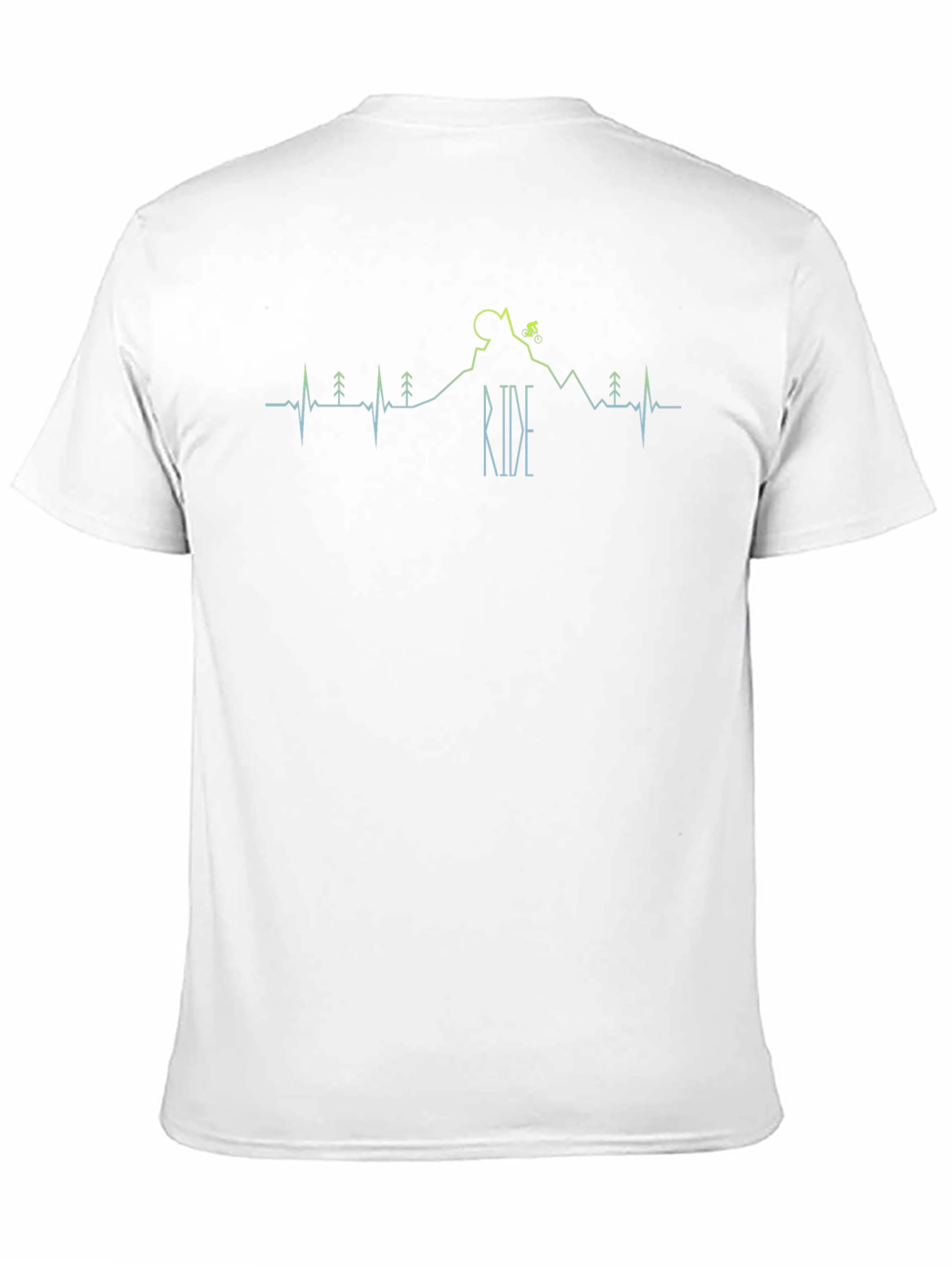 Ride Mountain Bike Black T-Shirt