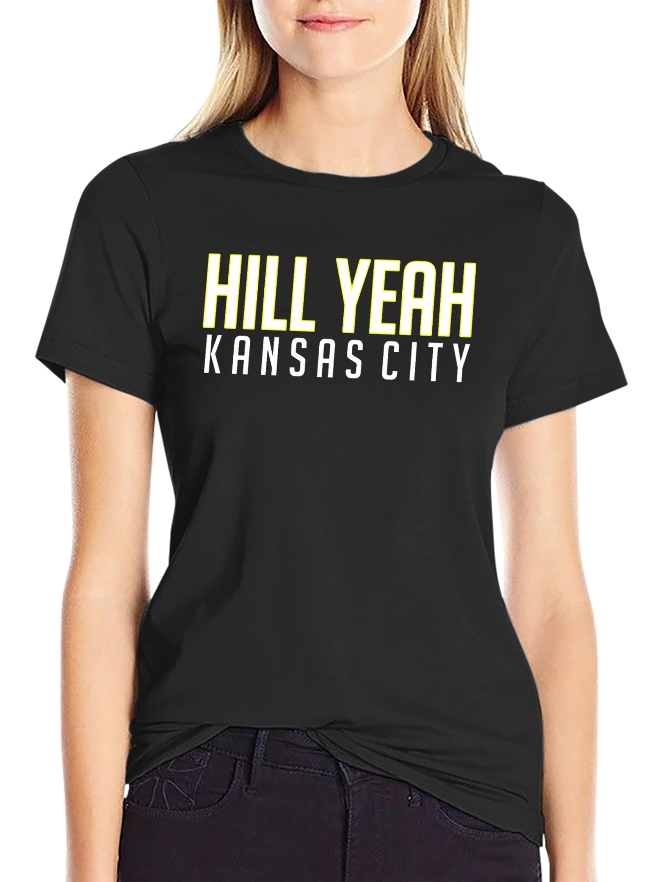 Hill Yeah Kansas City Black T-Shirt