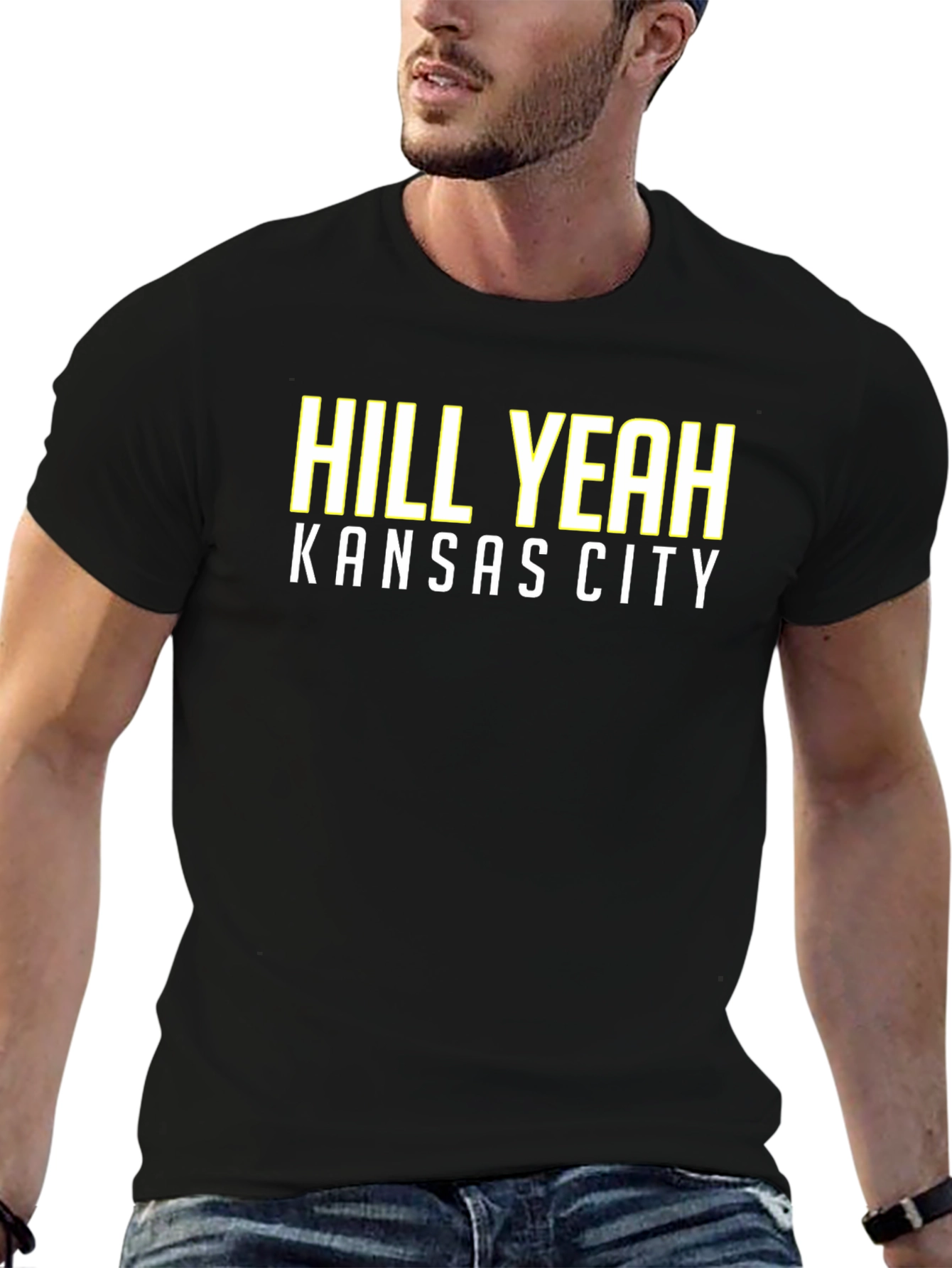 Hill Yeah Kansas City Black T-Shirt
