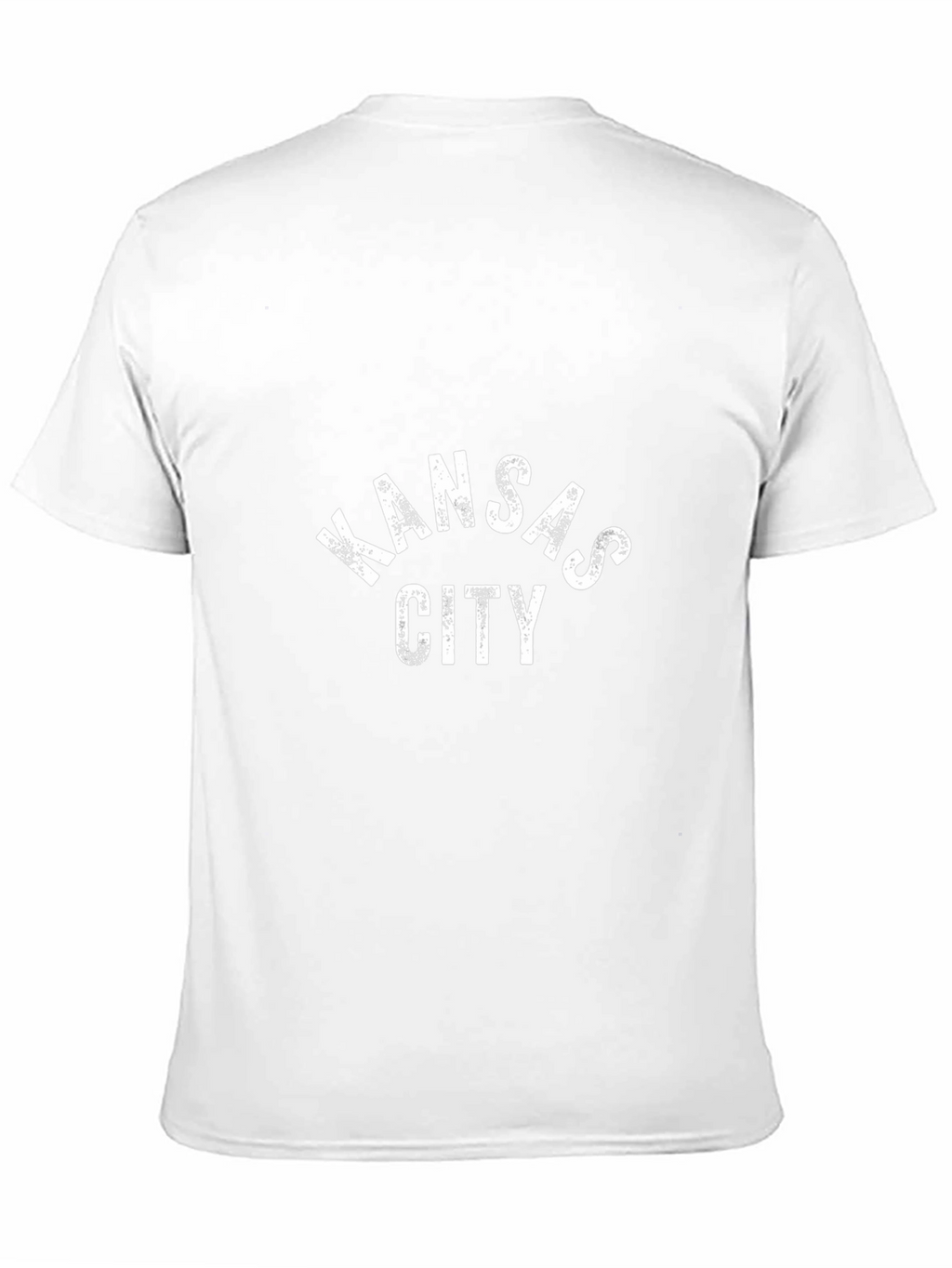 Kansas City Tee - Distressed Print Black T-Shirt