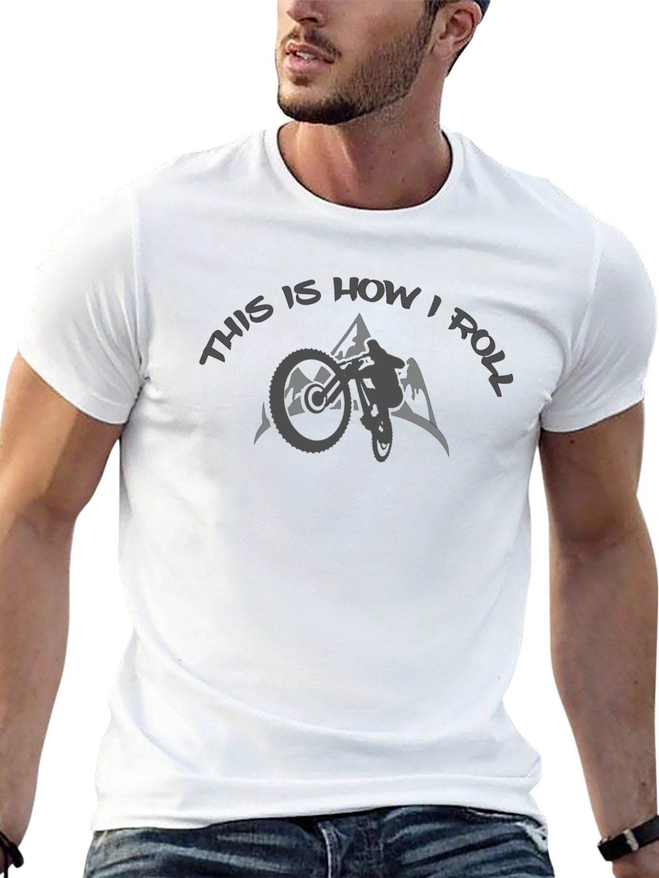 Mountain Biking T-Shirt - This Is How I Roll