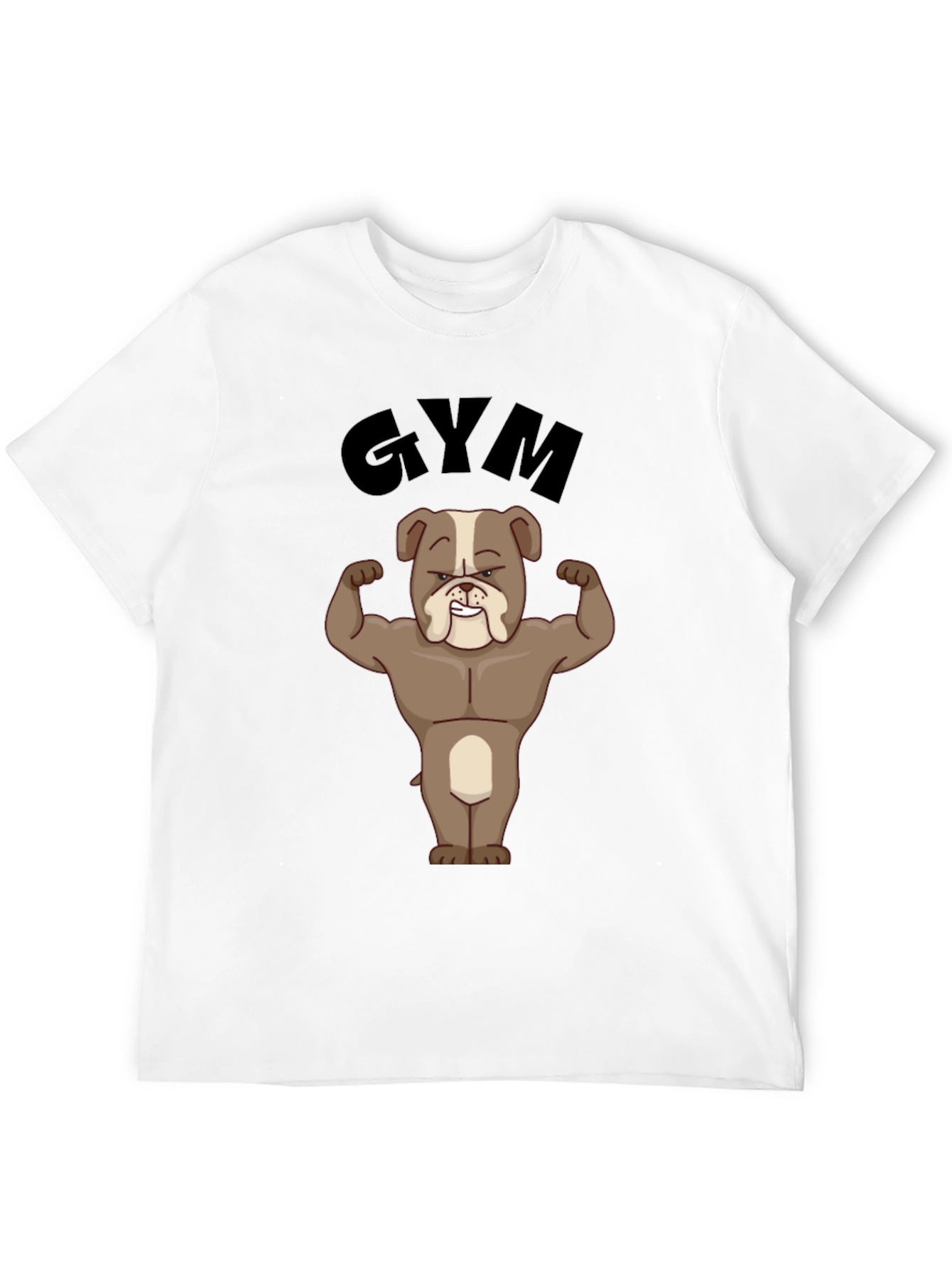 Bulldog Gym Black T-Shirt