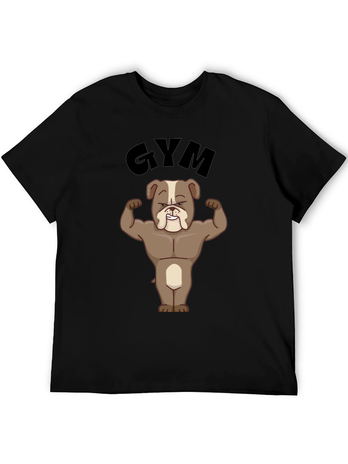 Bulldog Gym Black T-Shirt