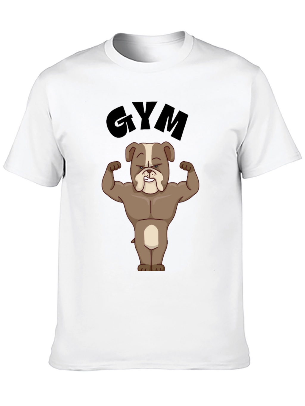 Bulldog Gym Black T-Shirt