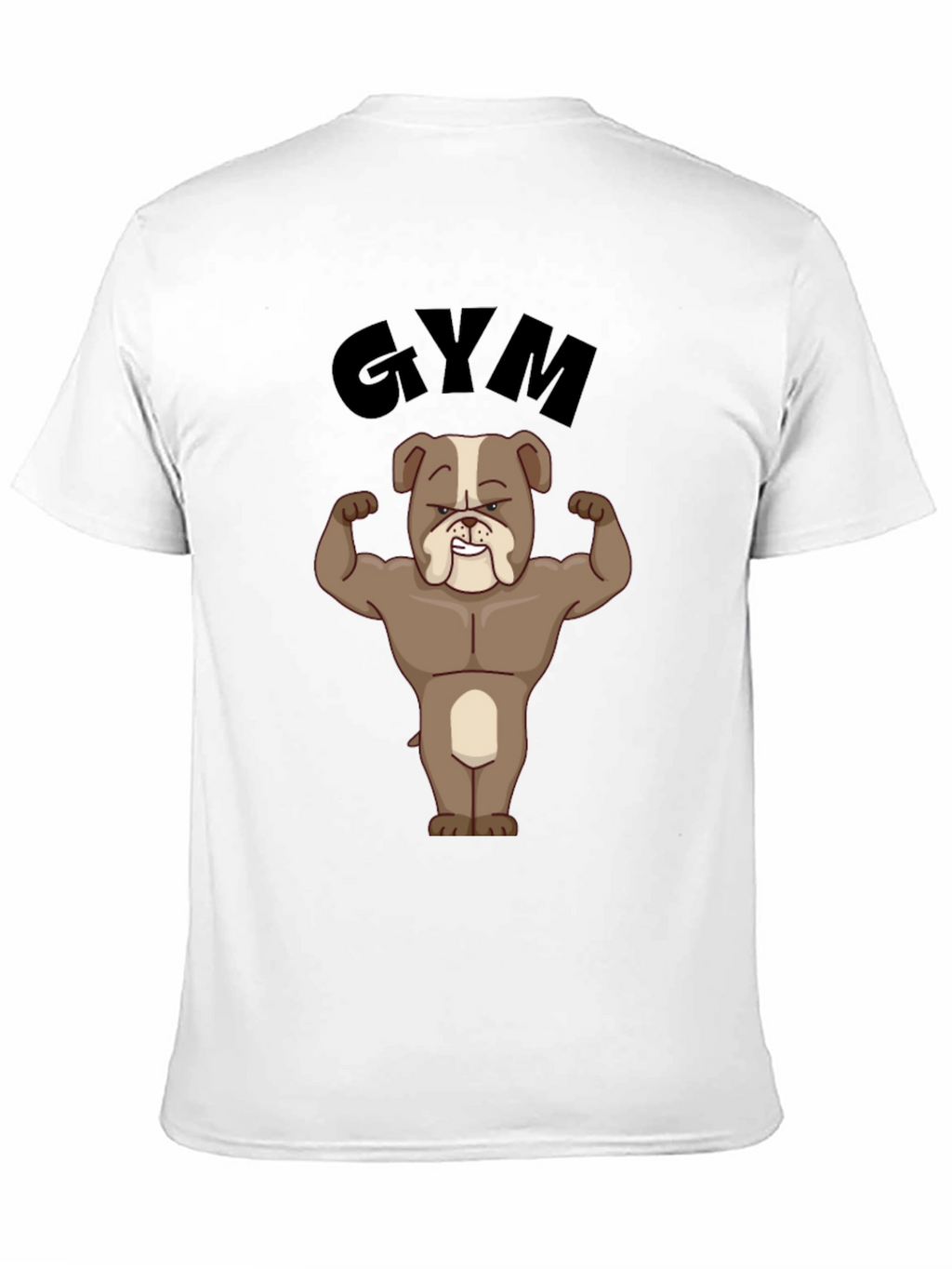 Bulldog Gym Black T-Shirt