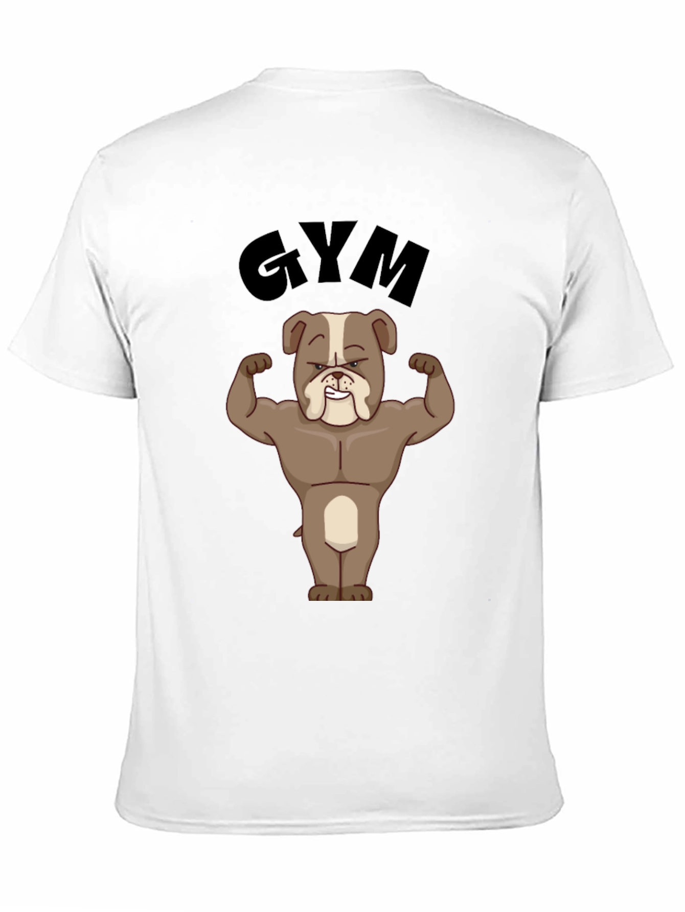 Bulldog Gym Black T-Shirt