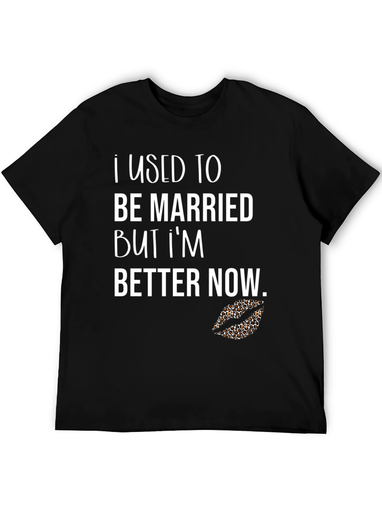 Funny Divorcee T-Shirt - I Used To Be Married