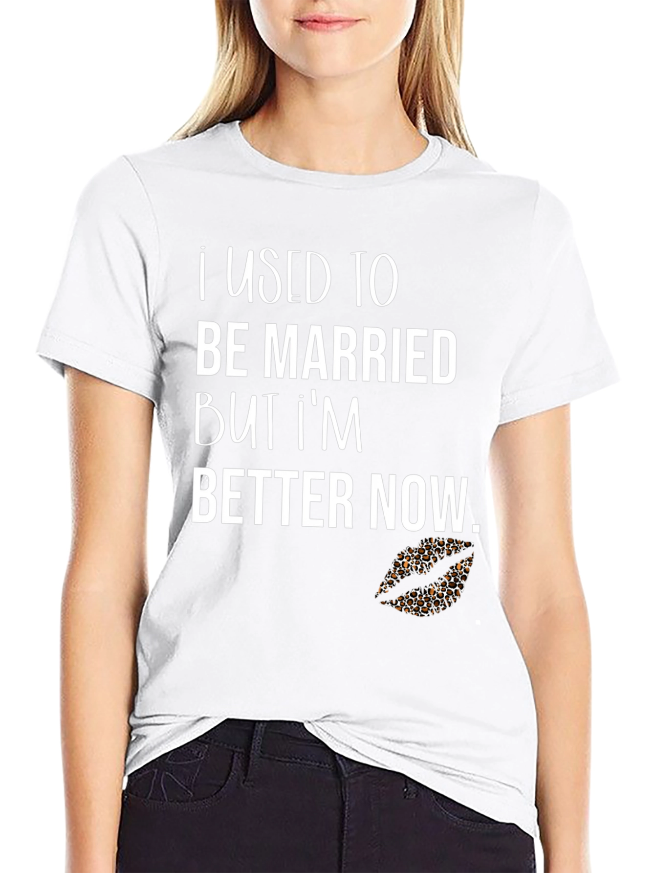 Funny Divorcee T-Shirt - I Used To Be Married