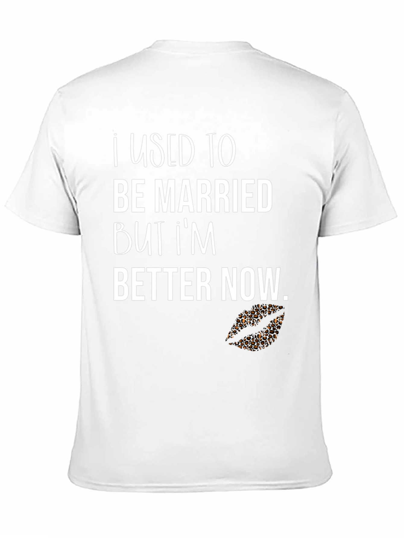 Funny Divorcee T-Shirt - I Used To Be Married