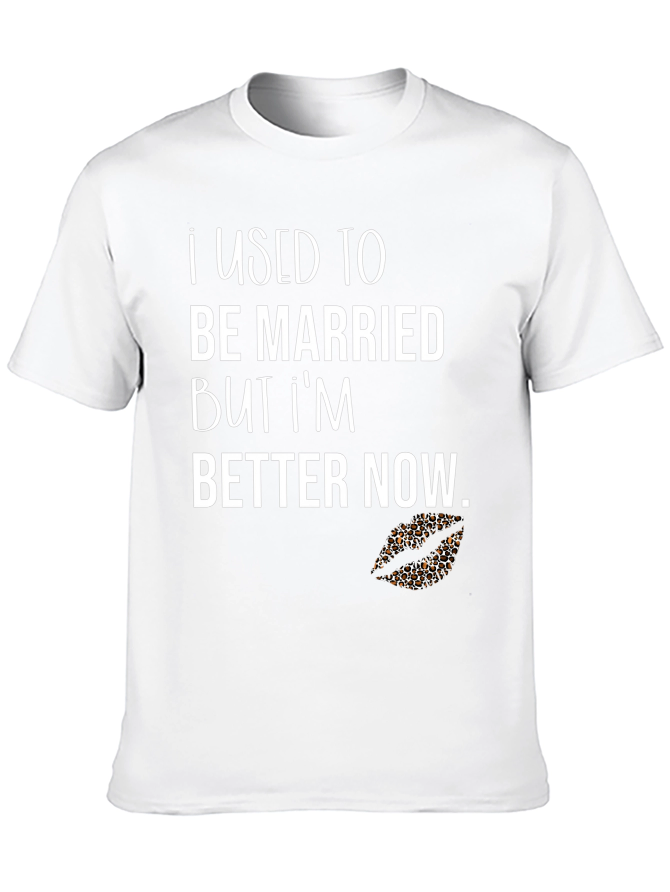 Funny Divorcee T-Shirt - I Used To Be Married