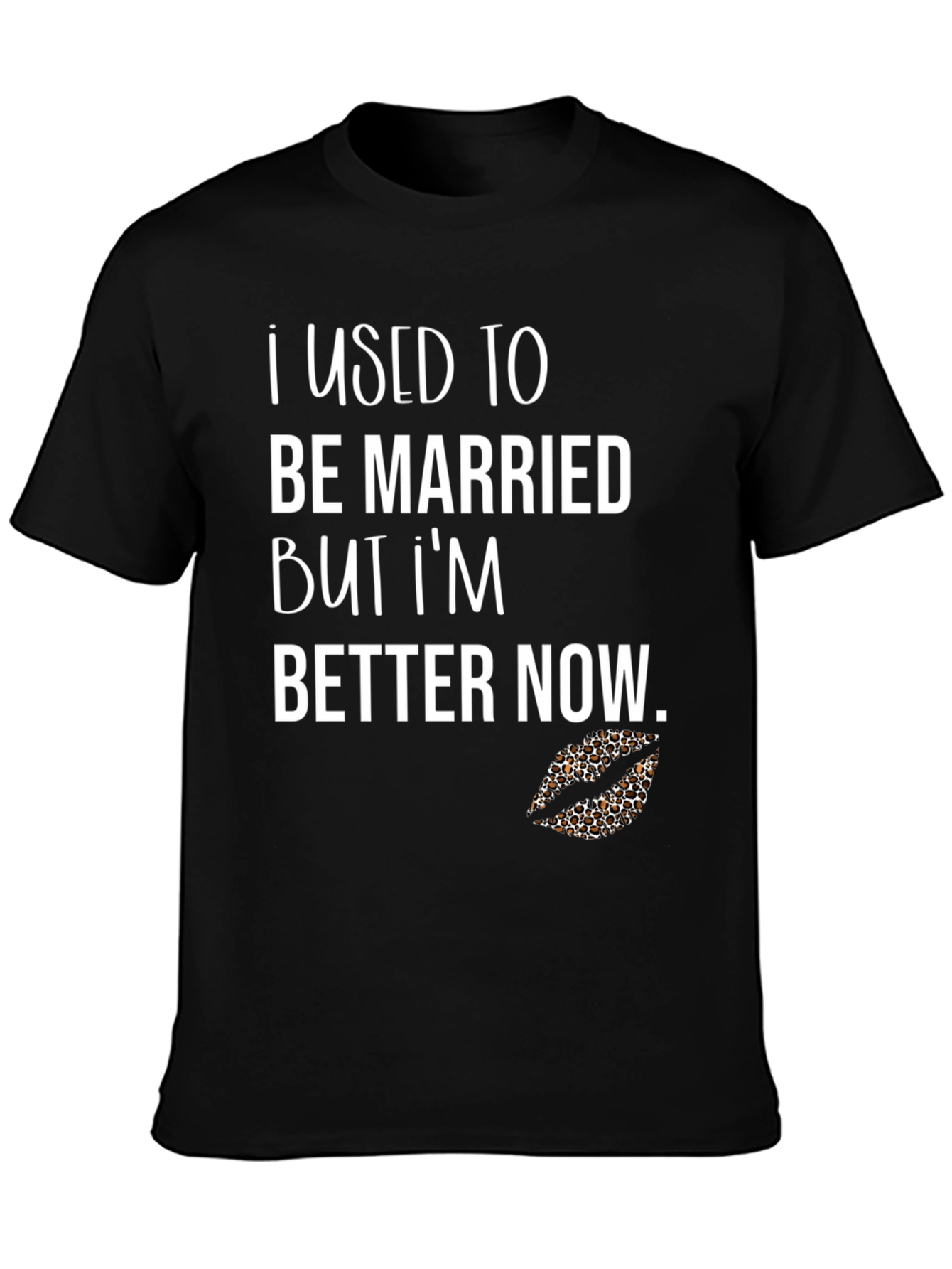 Funny Divorcee T-Shirt - I Used To Be Married
