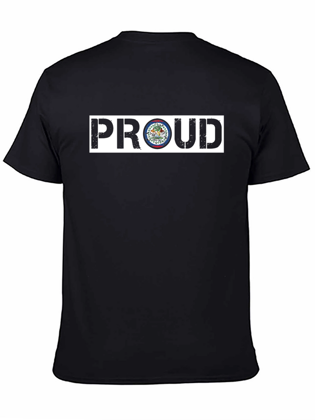 Proud Belize T-Shirt - Black Graphic Tee