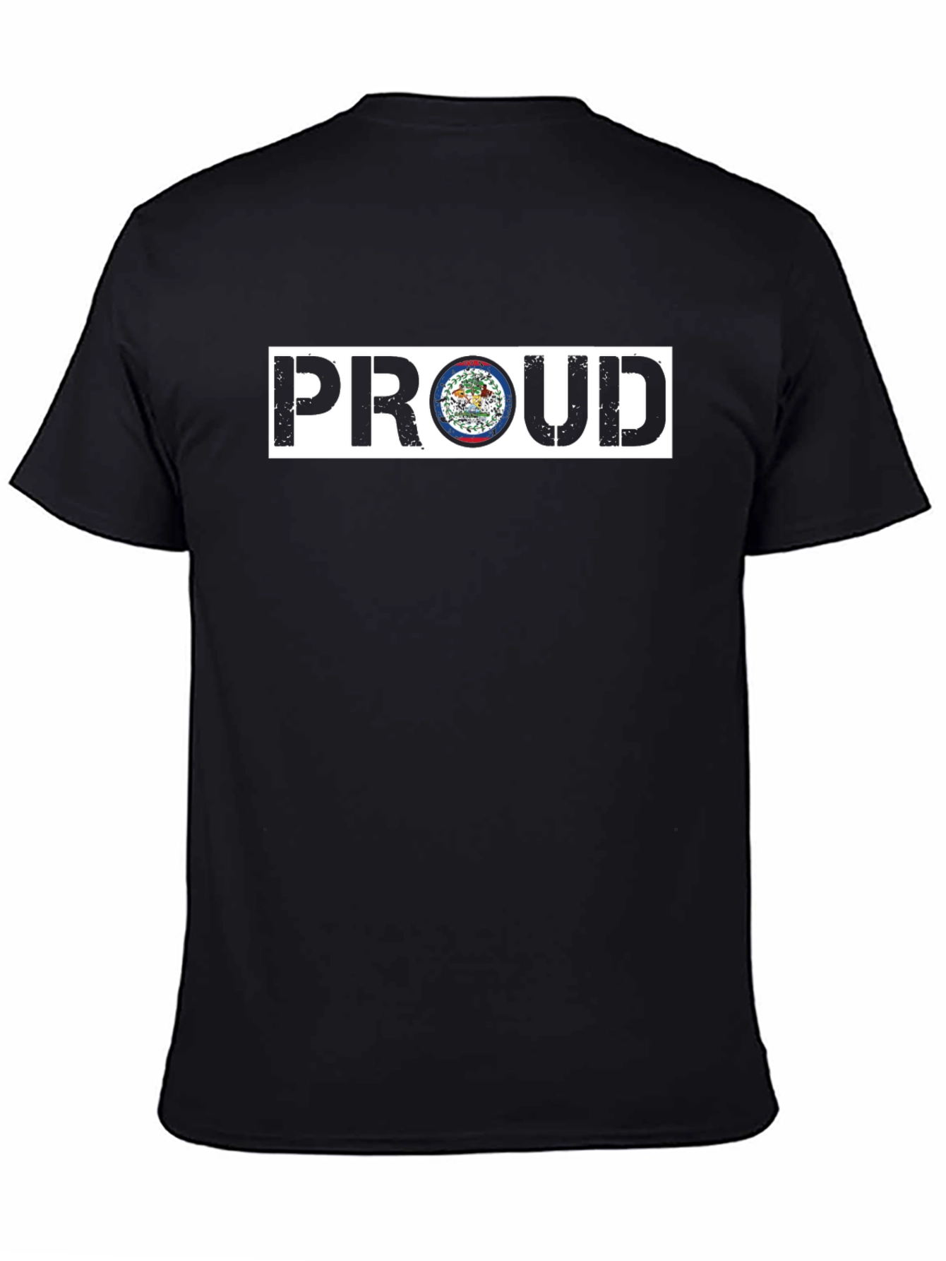 Proud Belize T-Shirt - Black Graphic Tee