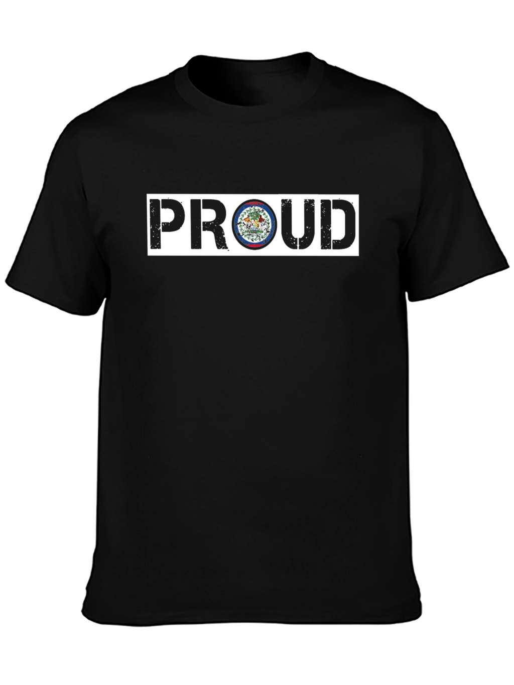 Proud Belize T-Shirt - Black Graphic Tee