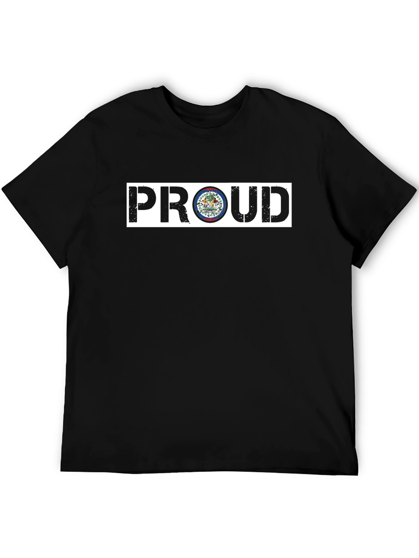 Proud Belize T-Shirt - Black Graphic Tee