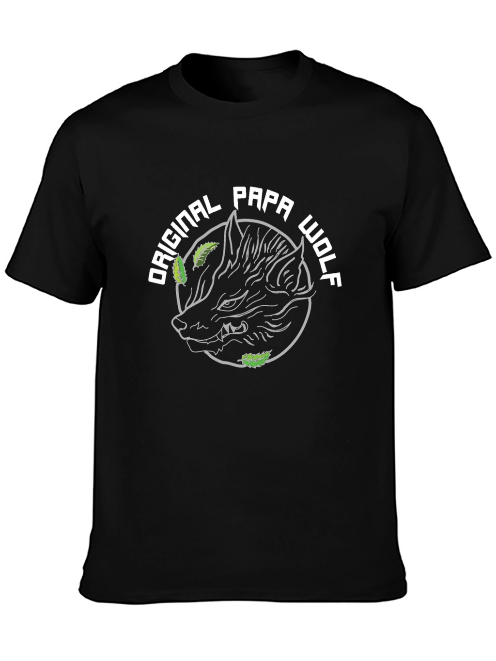 Original Papa Wolf Graphic Tee - Black