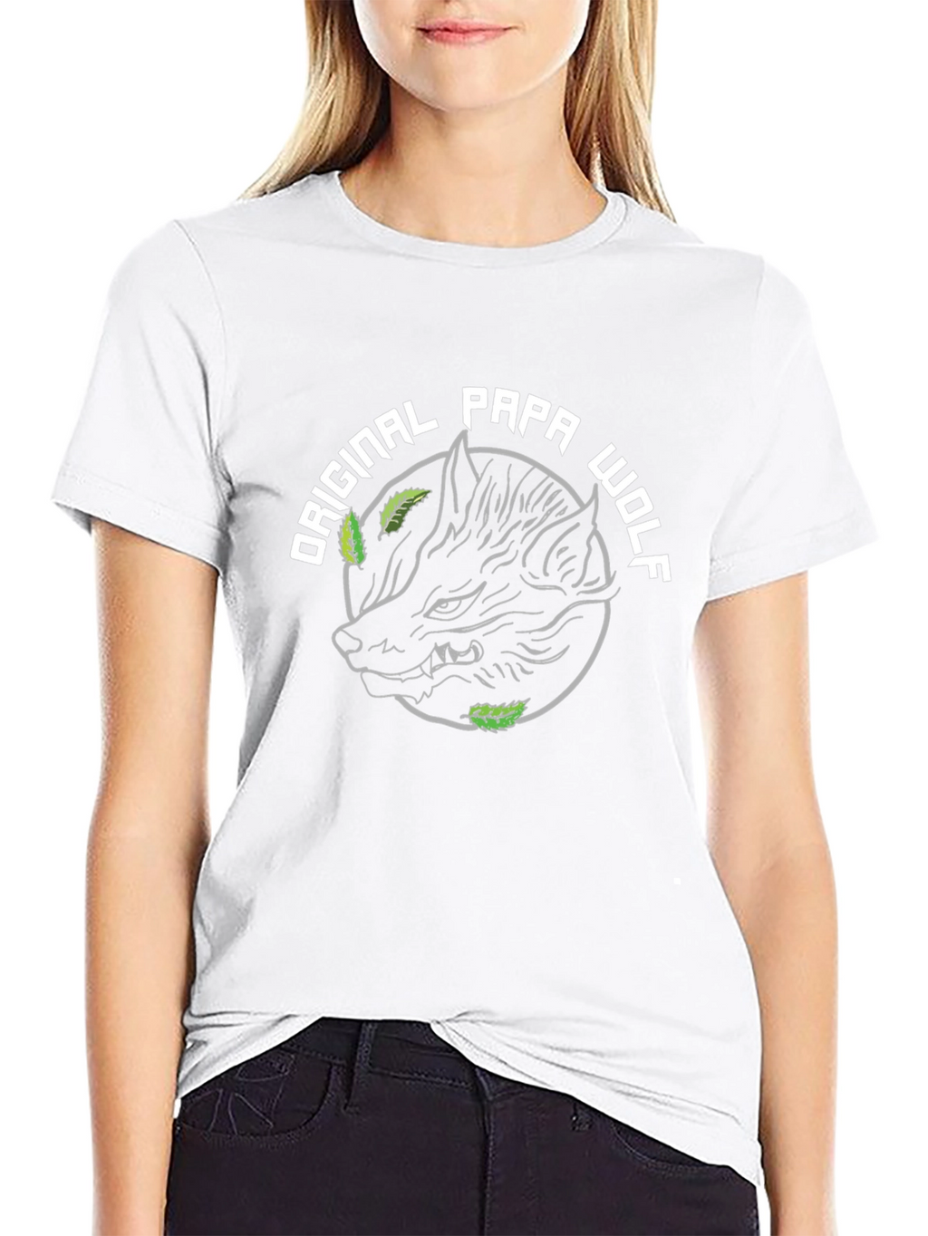 Original Papa Wolf Graphic Tee - Black